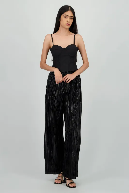 Pantalon amplio lentejuelas sold by Shasa