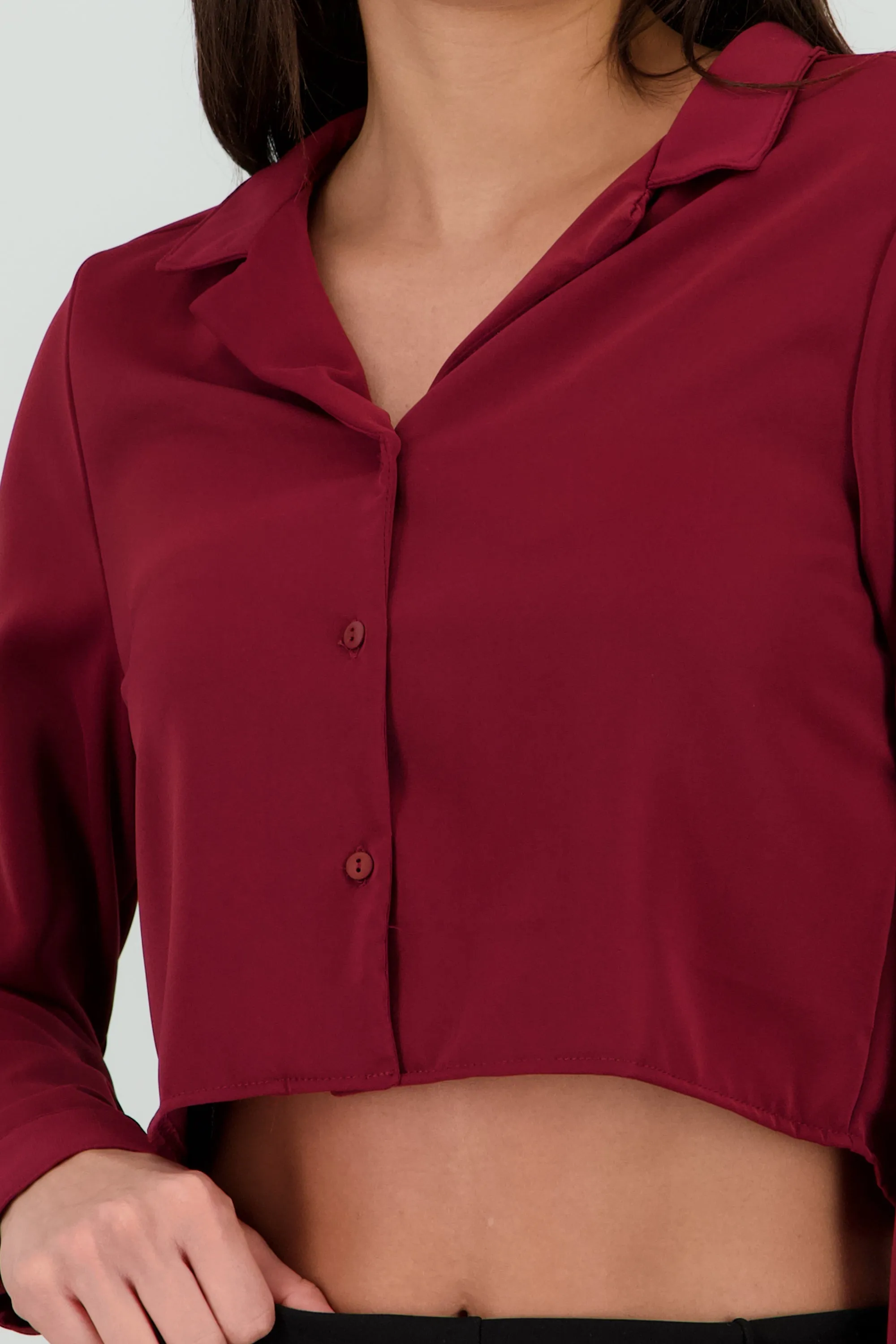 Camisa lisa manga larga sold by Shasa product image thumbnail 5