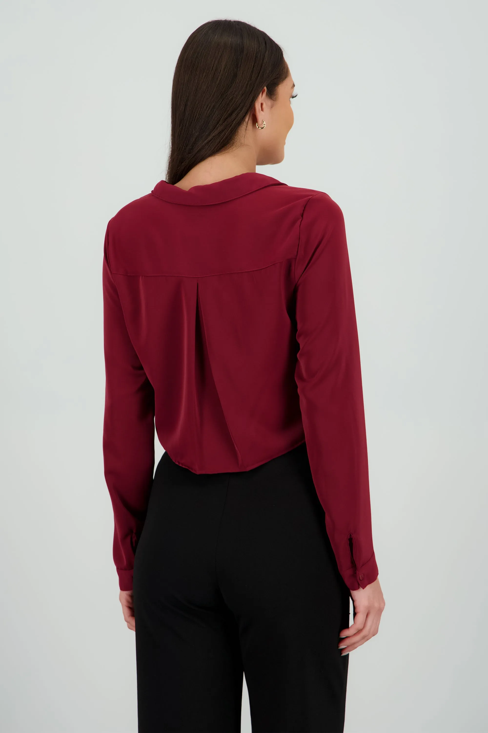 Camisa lisa manga larga sold by Shasa product image thumbnail 4