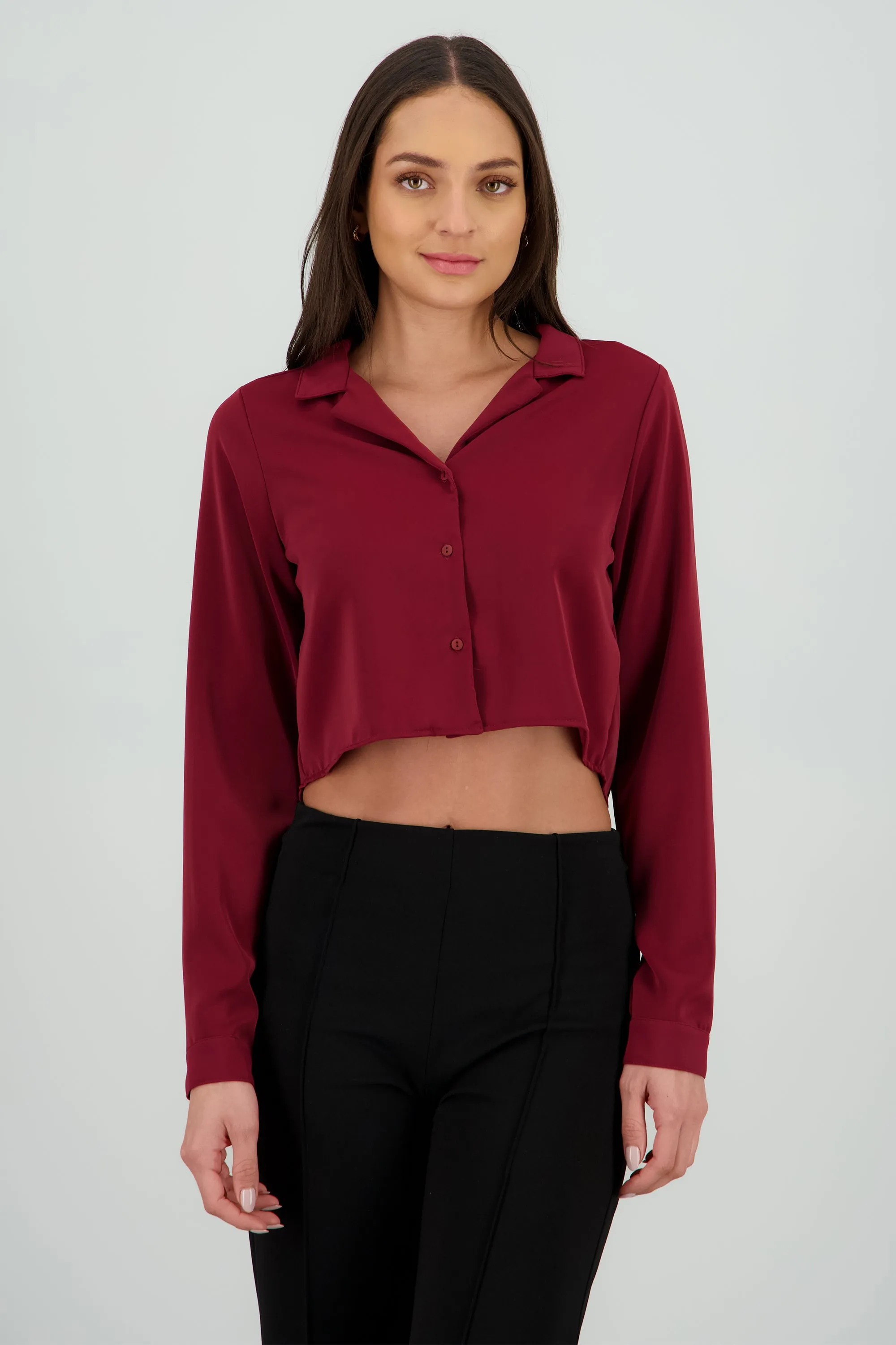 Camisa lisa manga larga sold by Shasa product image thumbnail 2