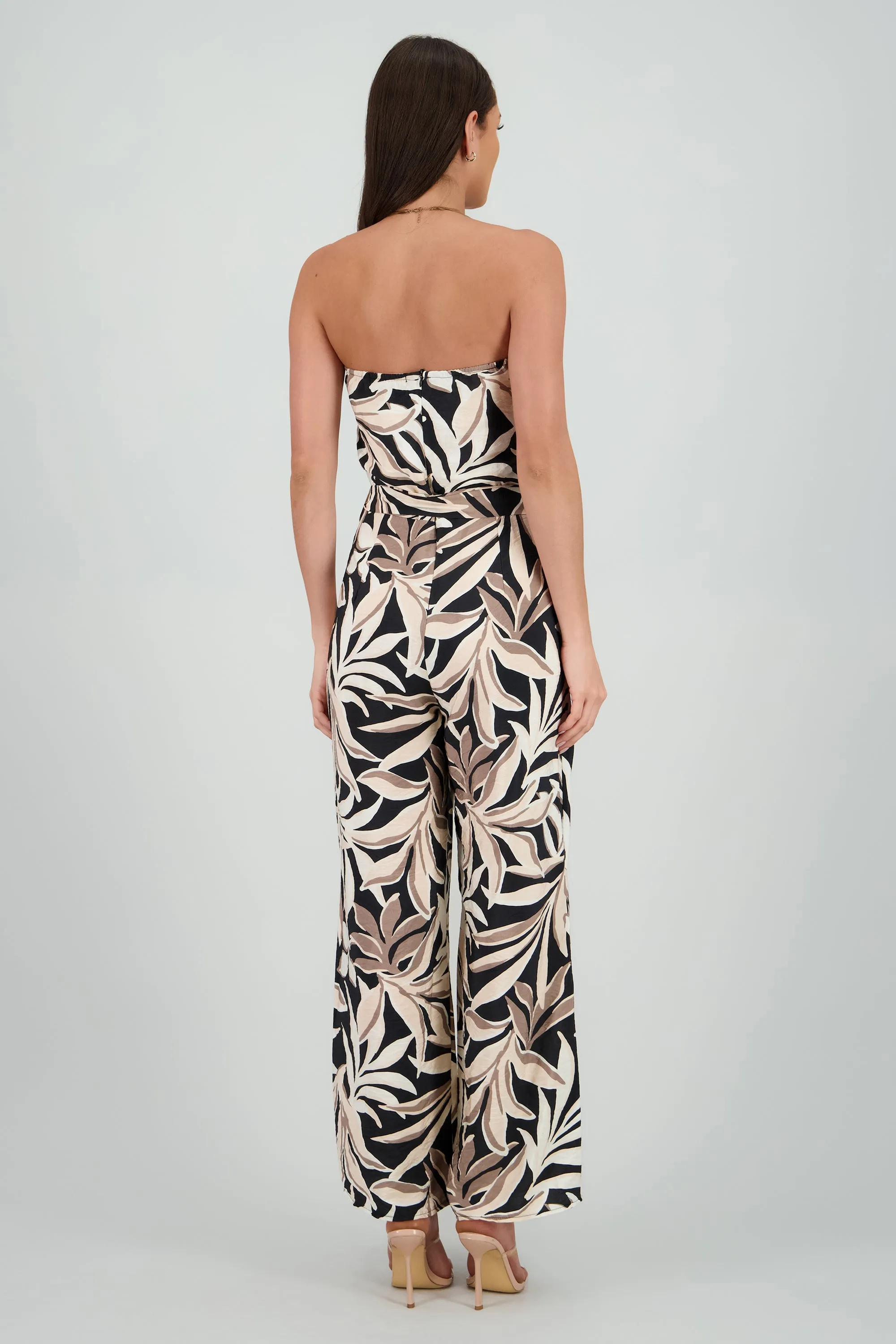 Jumpsuit strapless detalle estampado sold by Shasa product image thumbnail 4