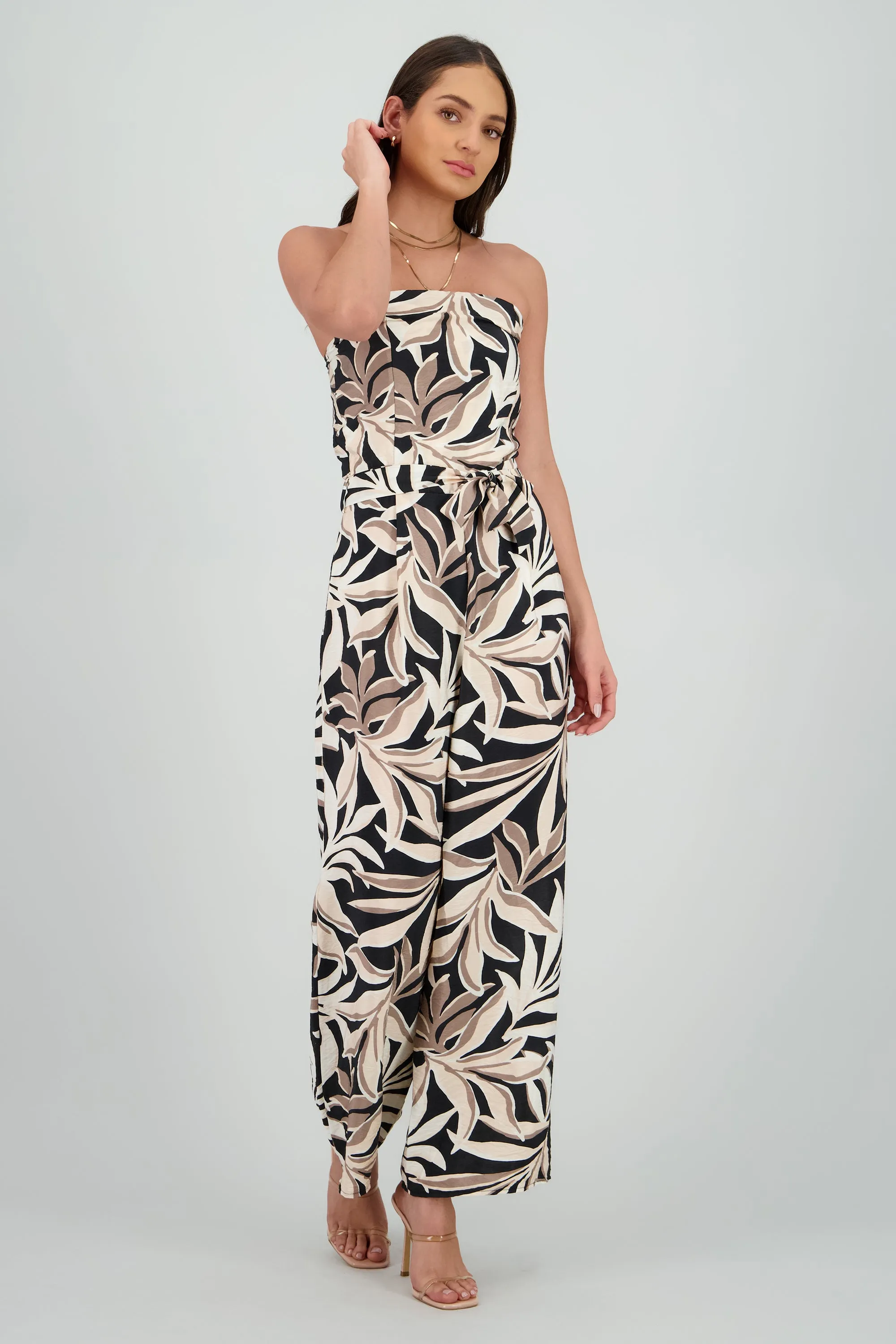 Jumpsuit strapless detalle estampado sold by Shasa product image thumbnail 2