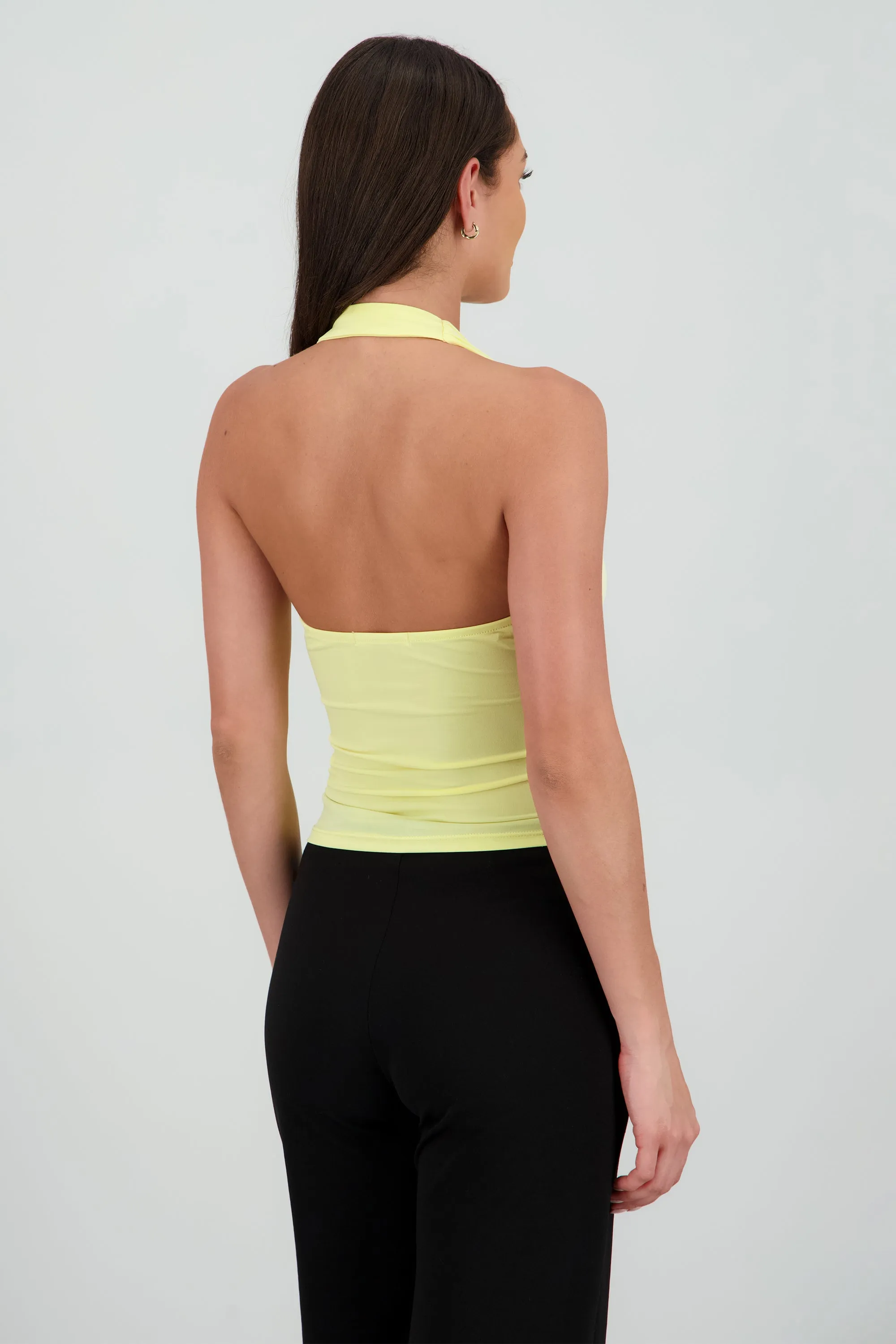 Top cuello cascada halter sold by Shasa product image thumbnail 4