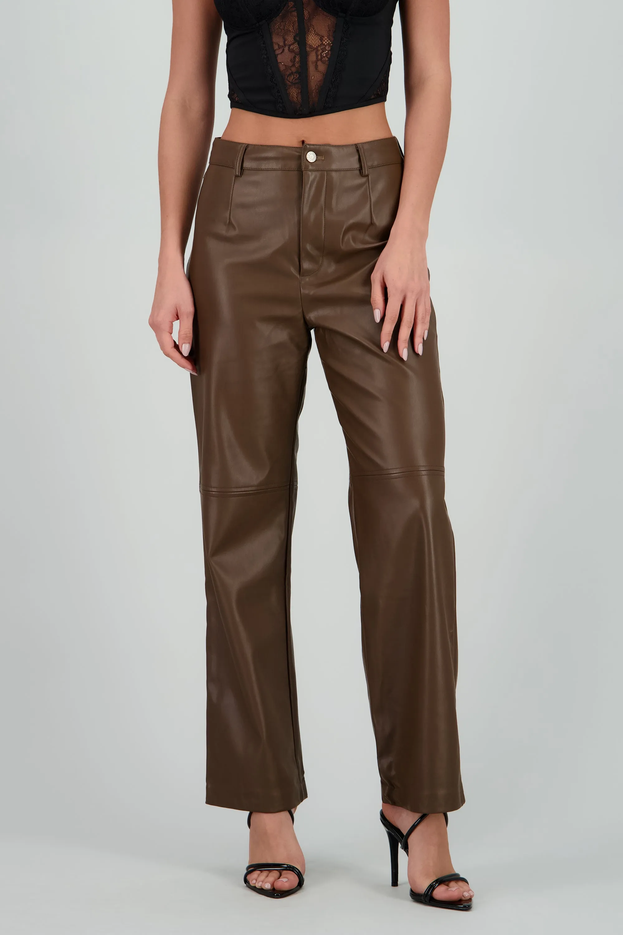 Pantalon pu liso sold by Shasa product image thumbnail 2