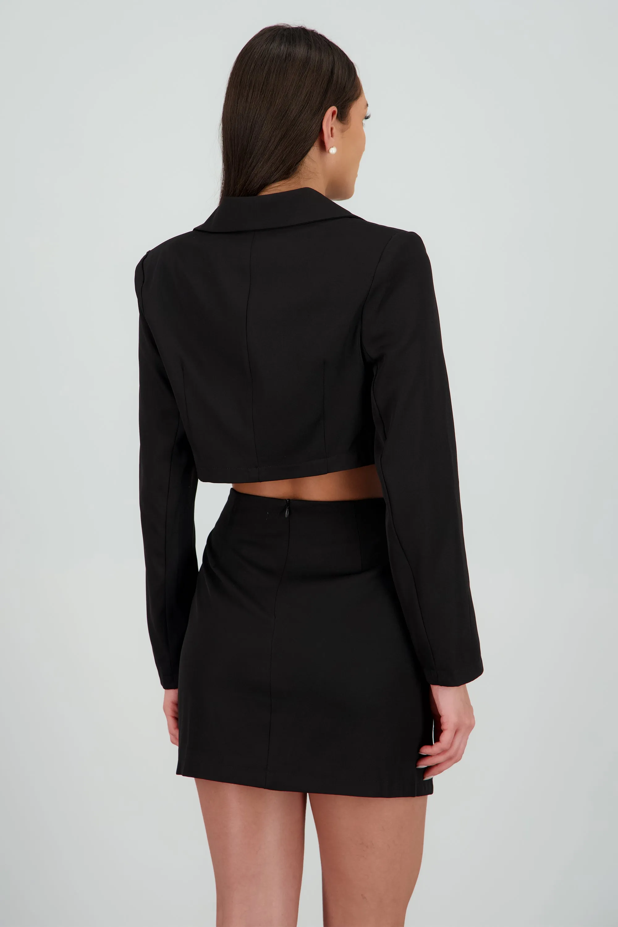 Saco crop manga larga solapa sold by Shasa product image thumbnail 4