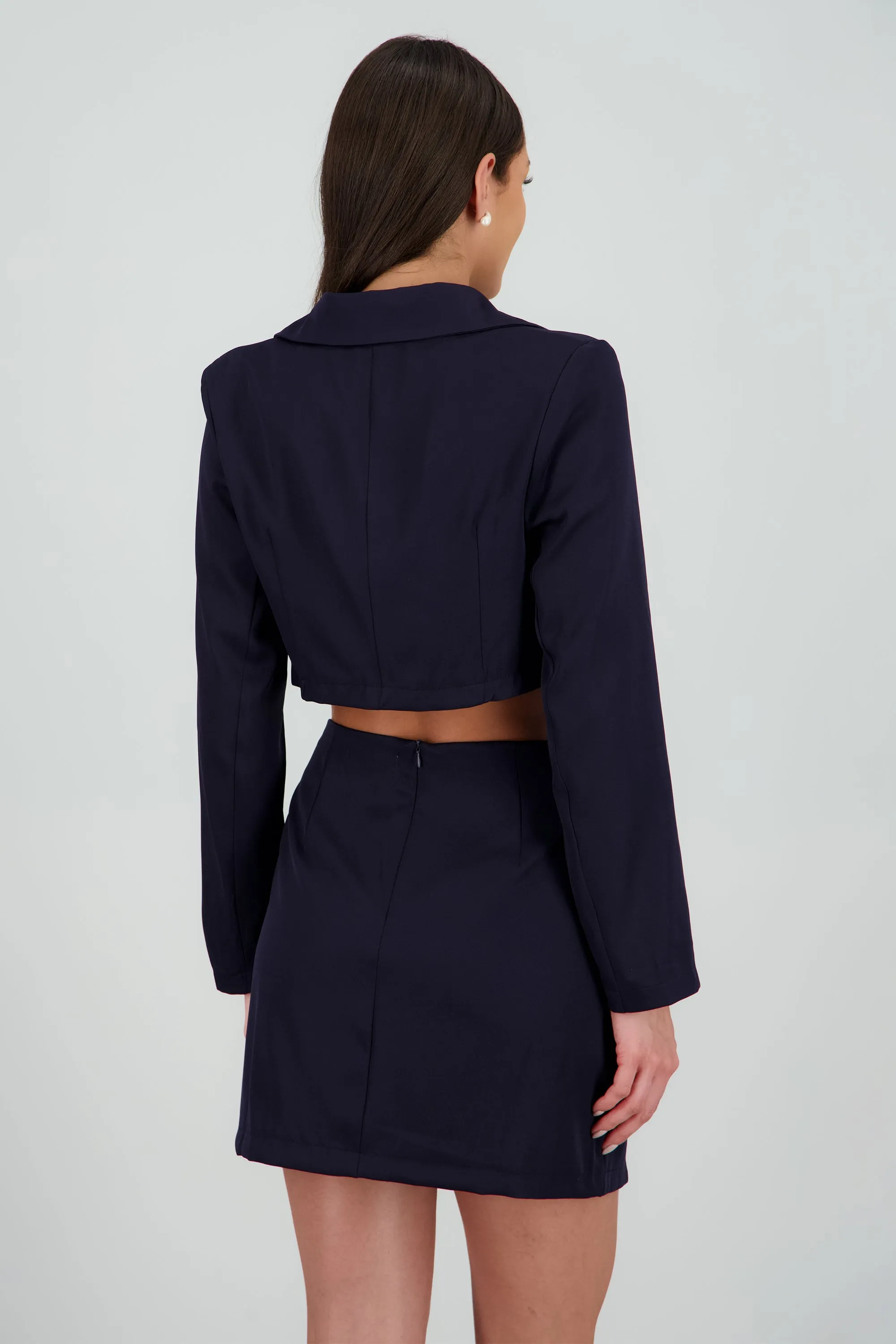 Saco crop manga larga solapa sold by Shasa product image thumbnail 3