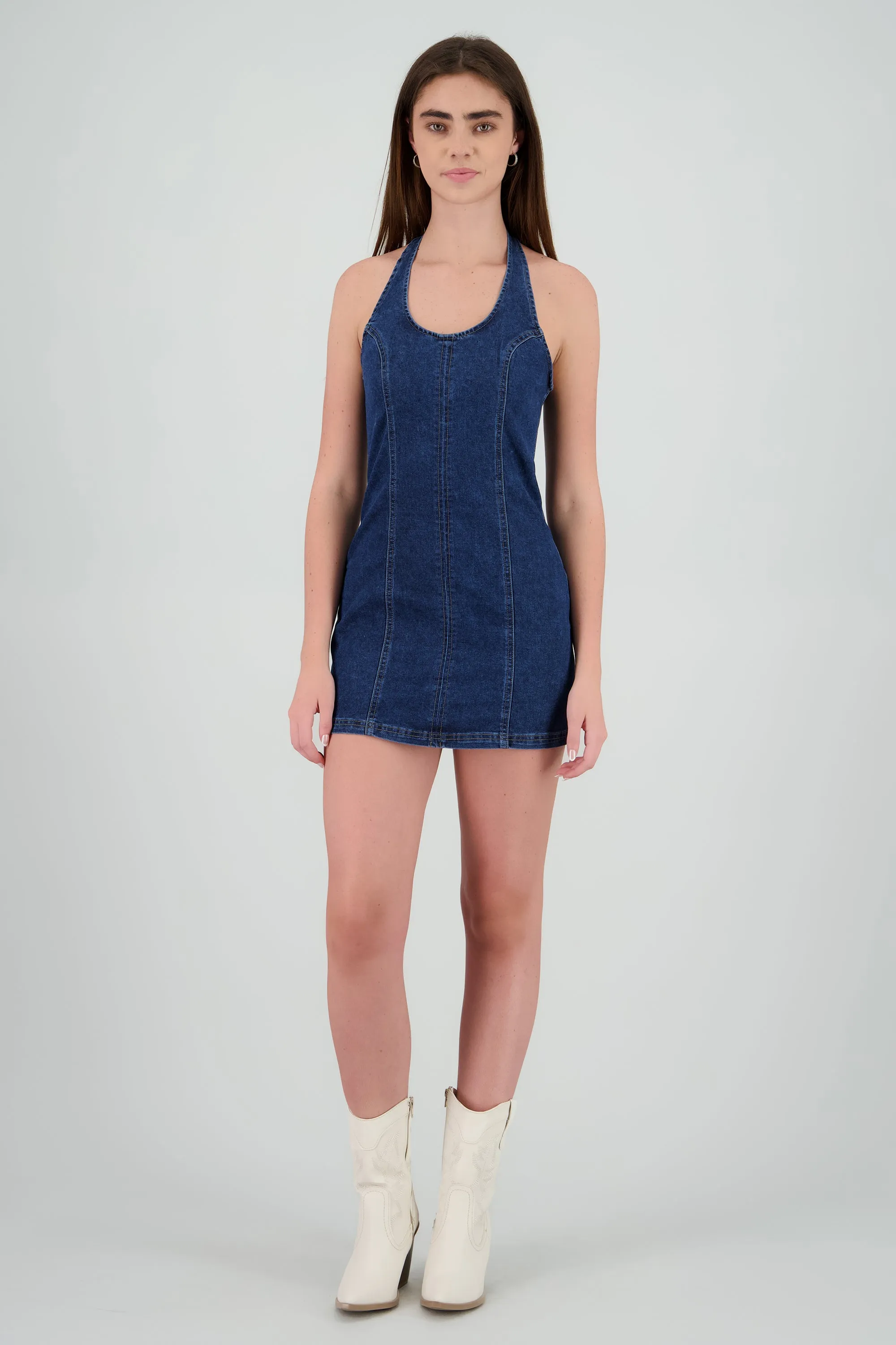 Vestido mini halter sold by Shasa product image thumbnail 2