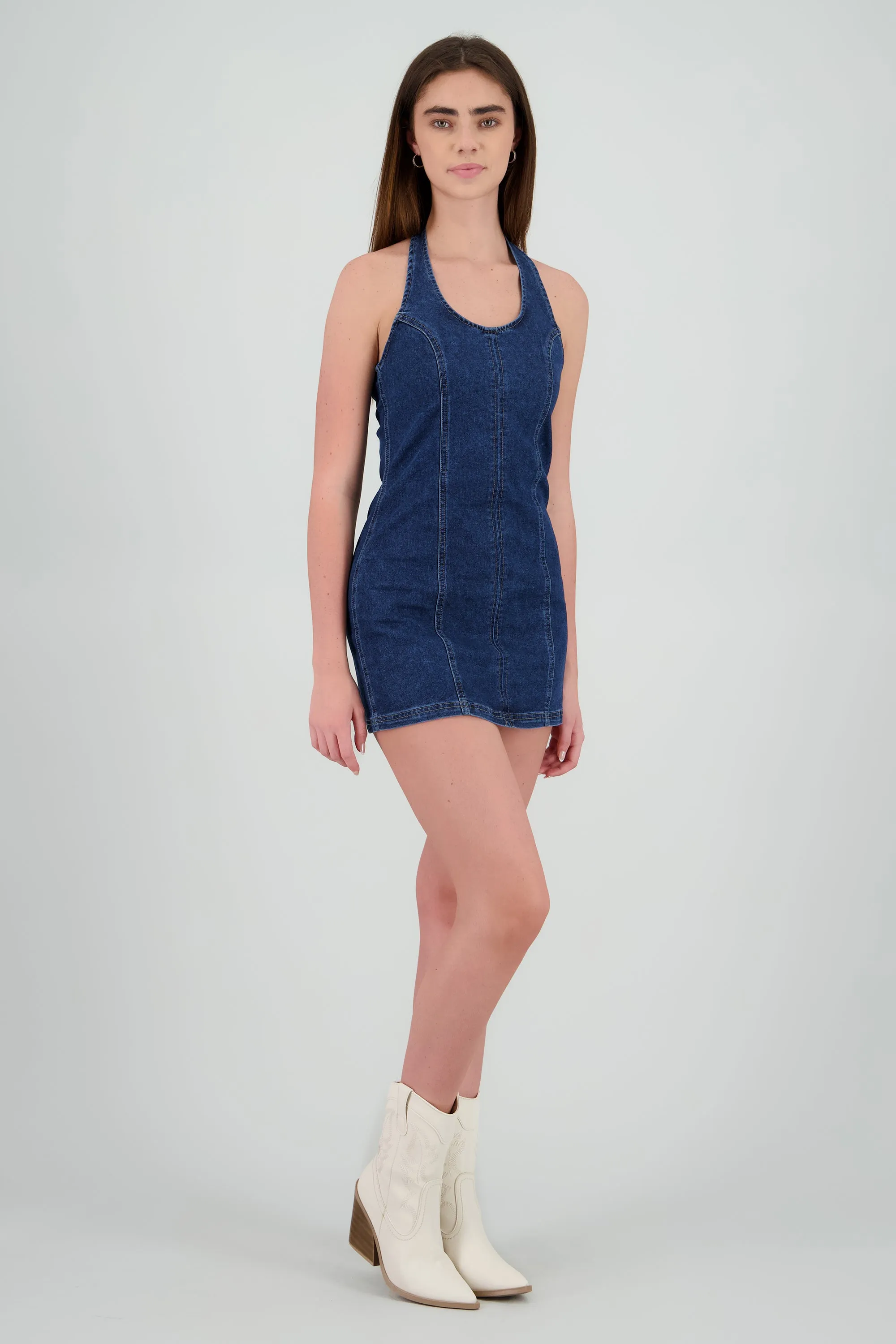 Vestido mini halter sold by Shasa product image thumbnail 3