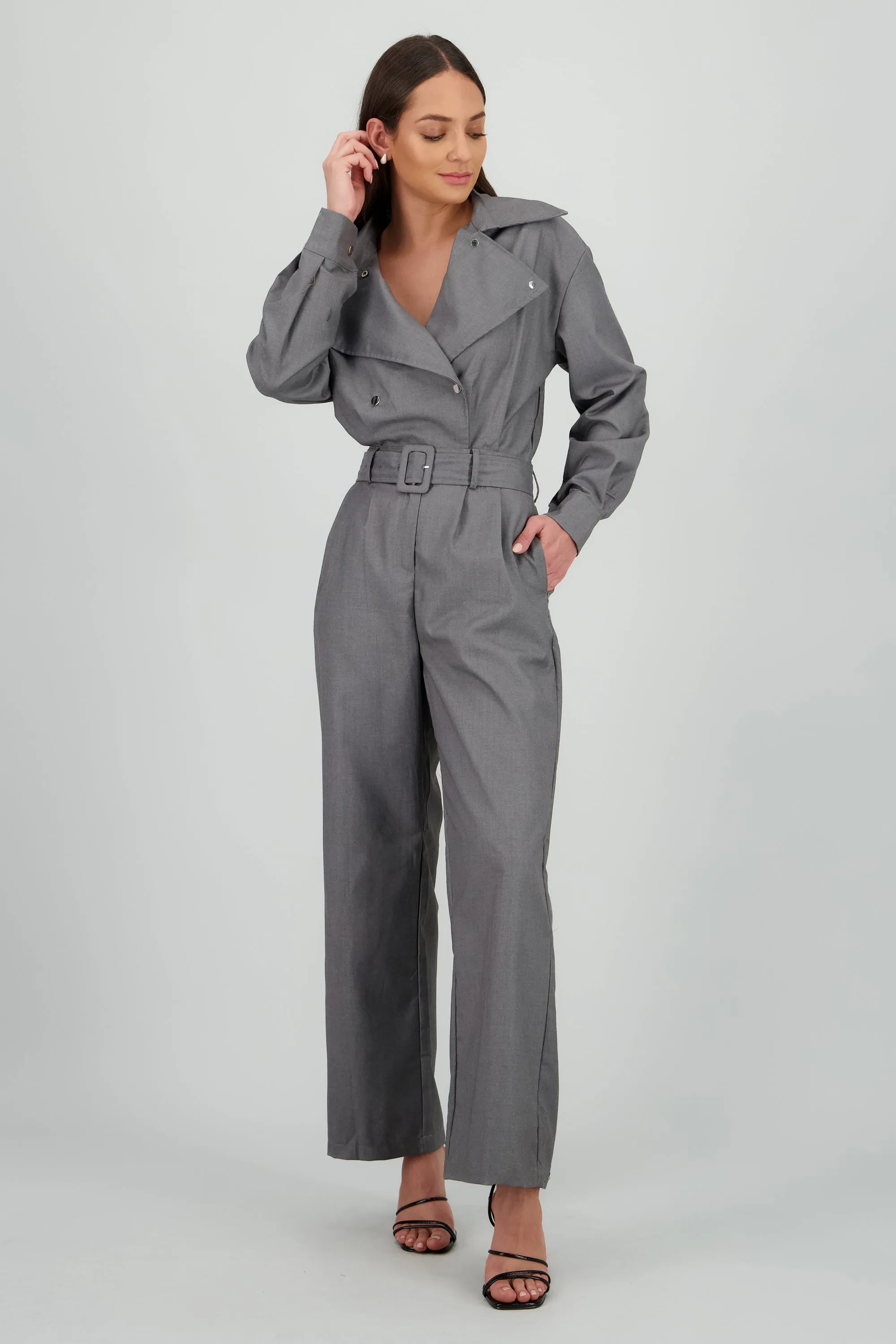 Jumpsuit manga larga cuello biker sold by Shasa product image thumbnail 2