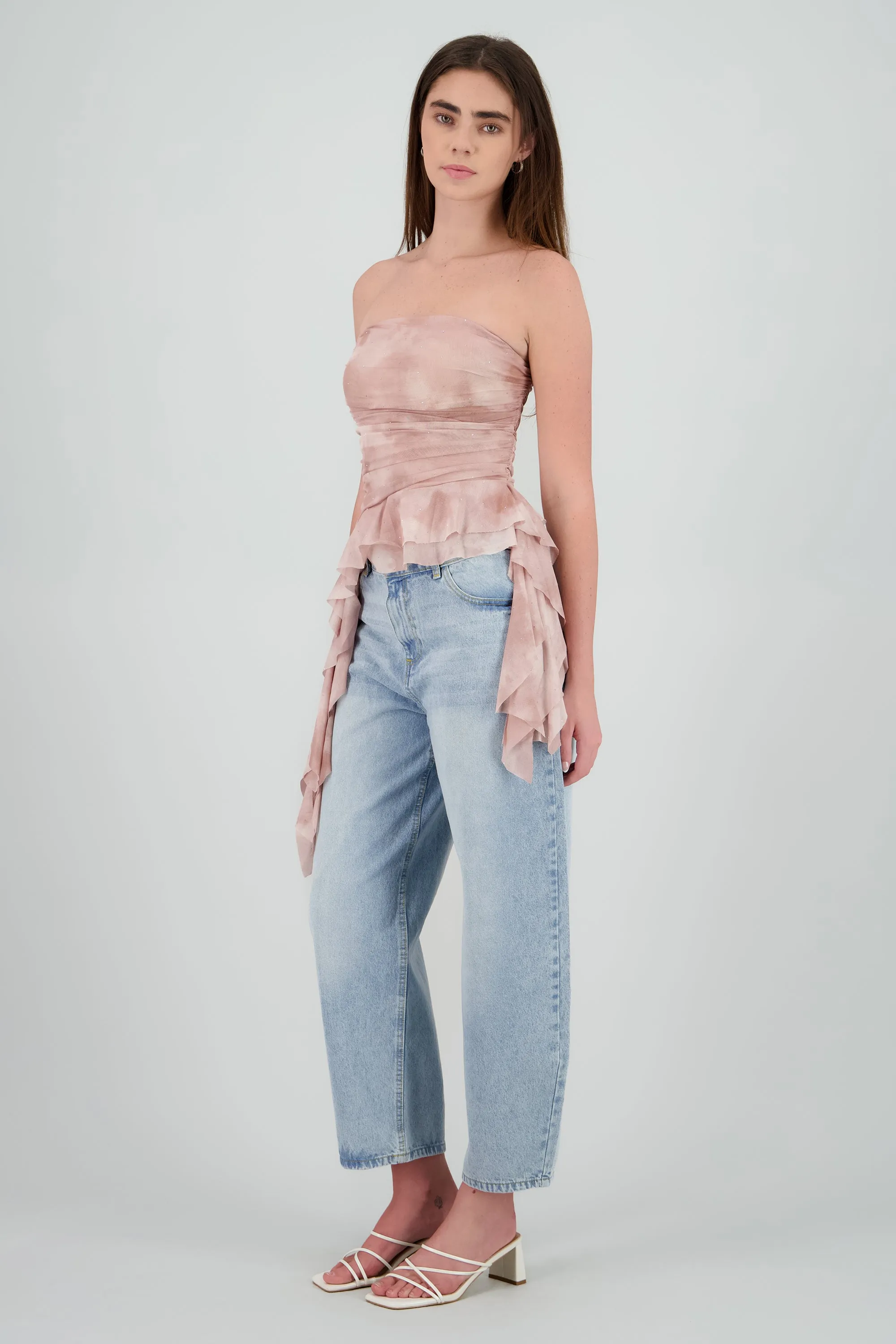 Top degradado de mesh con brillos sold by Shasa product image thumbnail 3