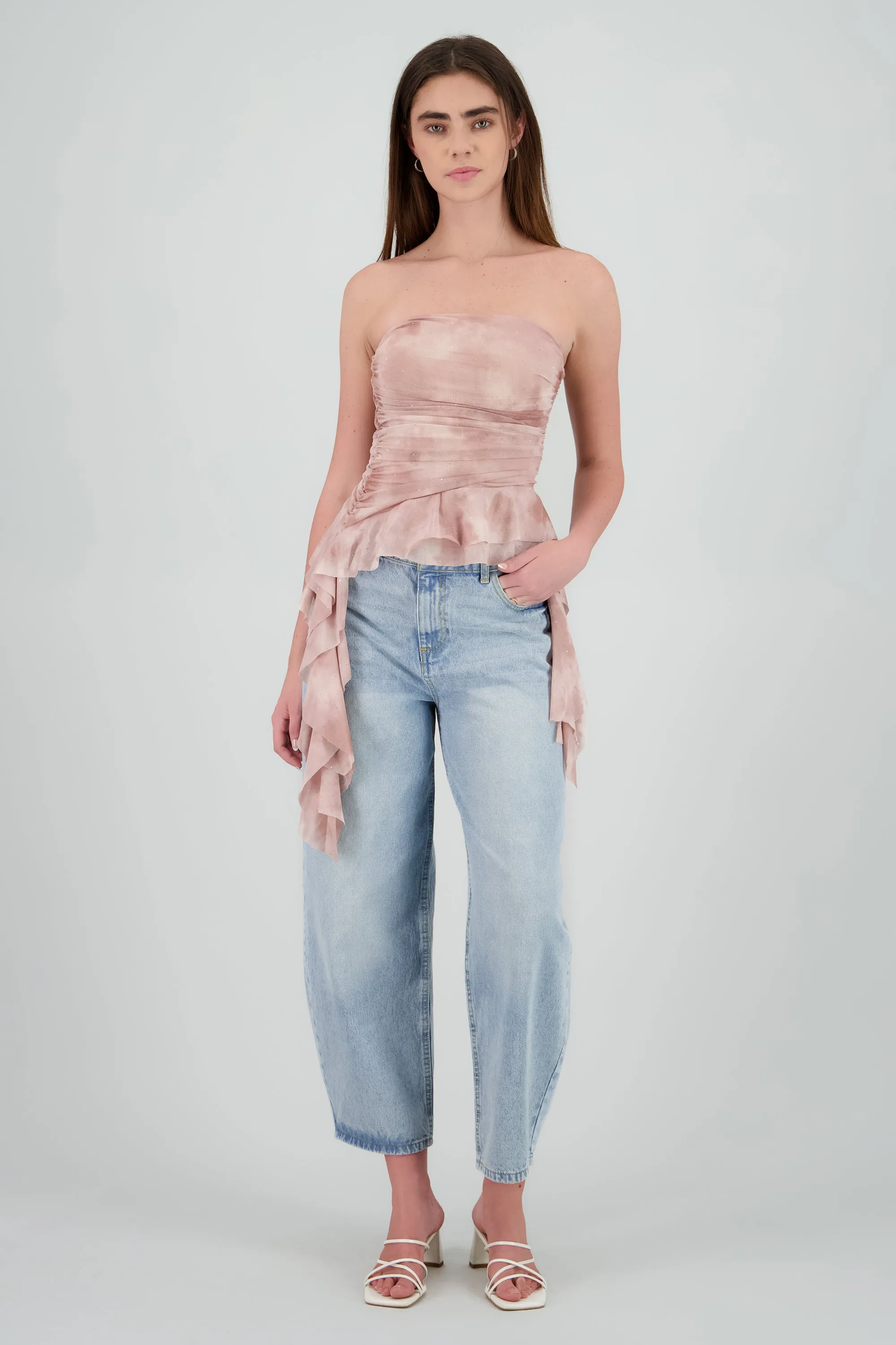 Top degradado de mesh con brillos sold by Shasa product image thumbnail 2