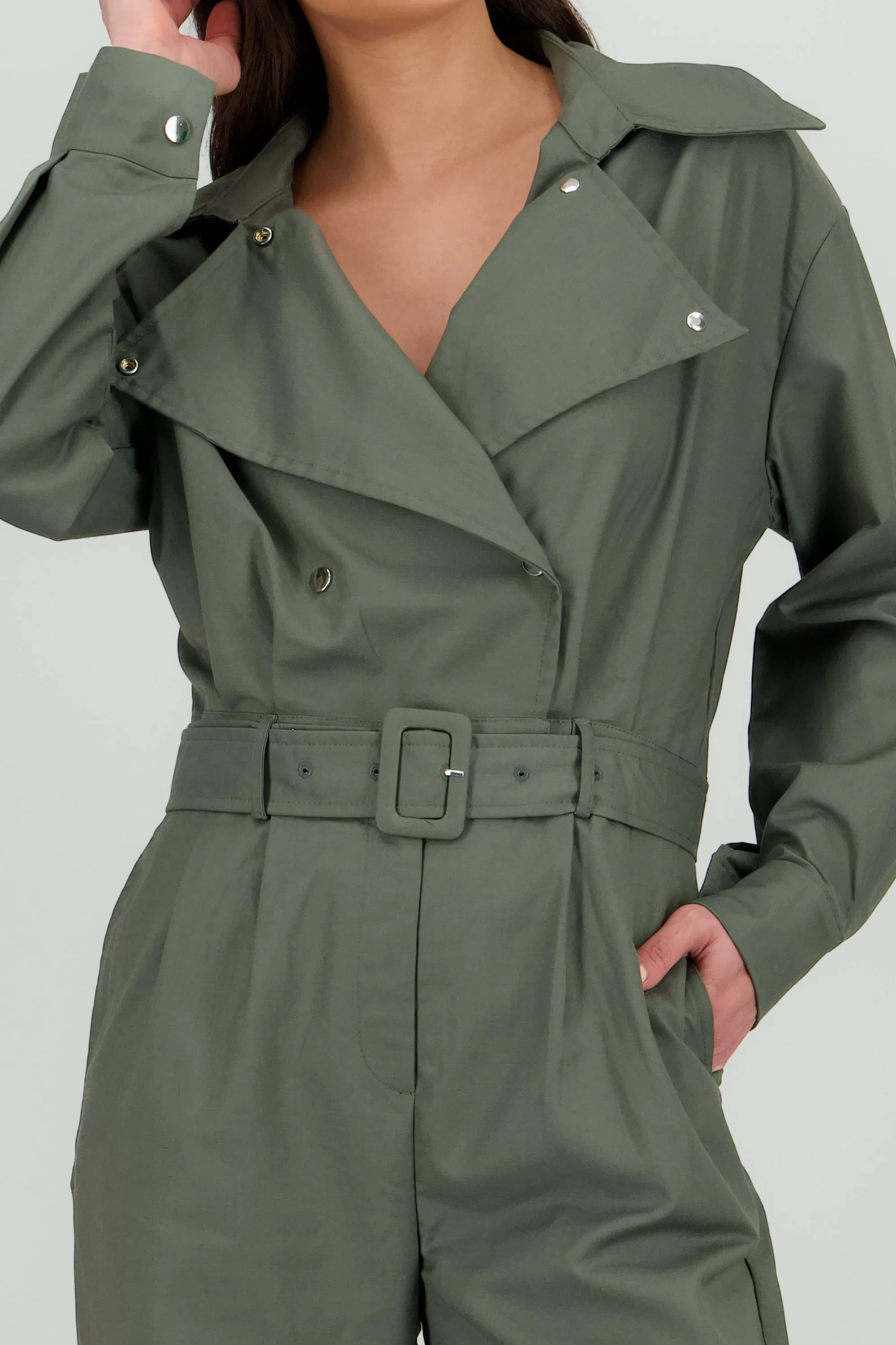 Jumpsuit manga larga cuello biker sold by Shasa product image thumbnail 5