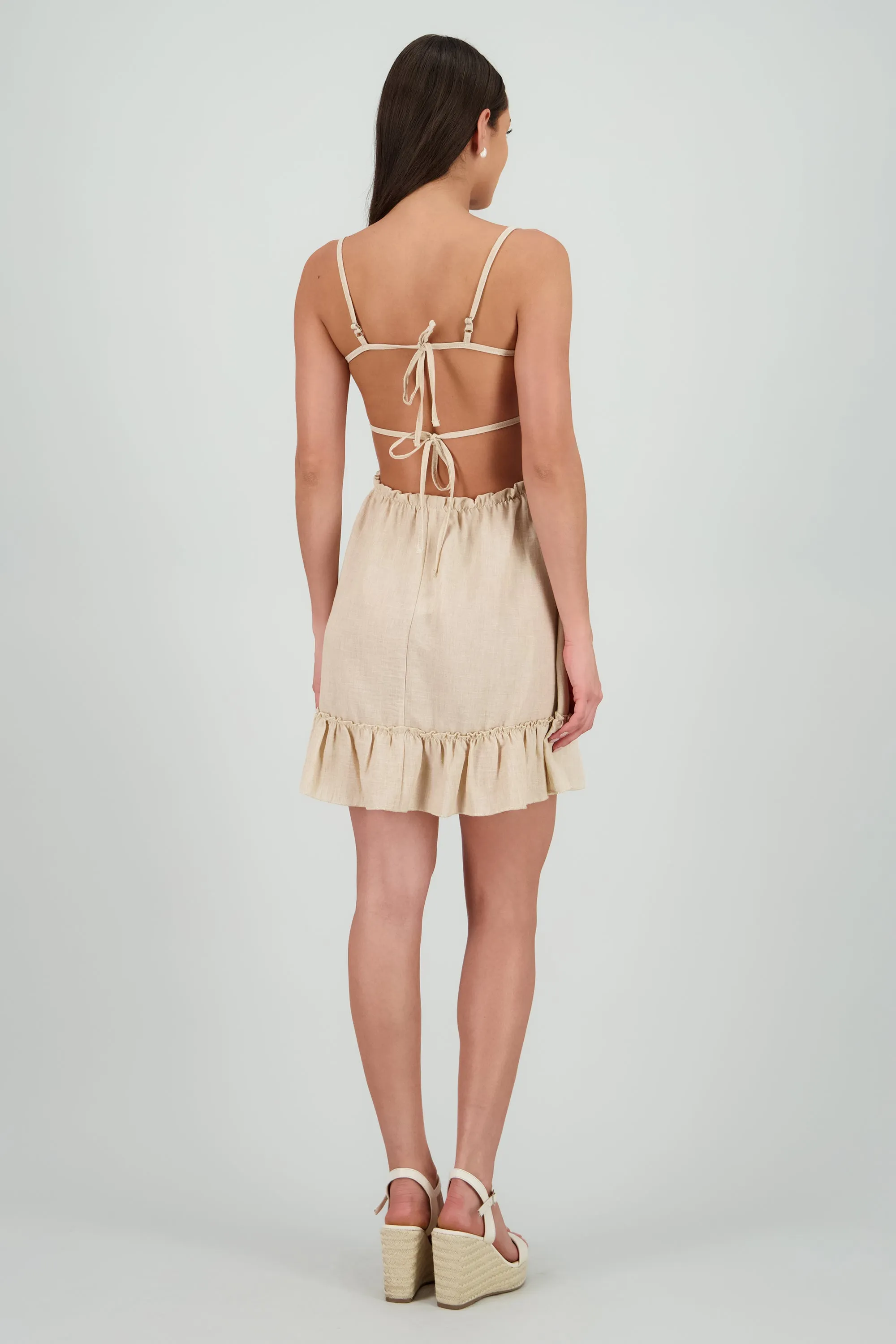 Vestido mini escote esplada cortes sold by Shasa product image thumbnail 4