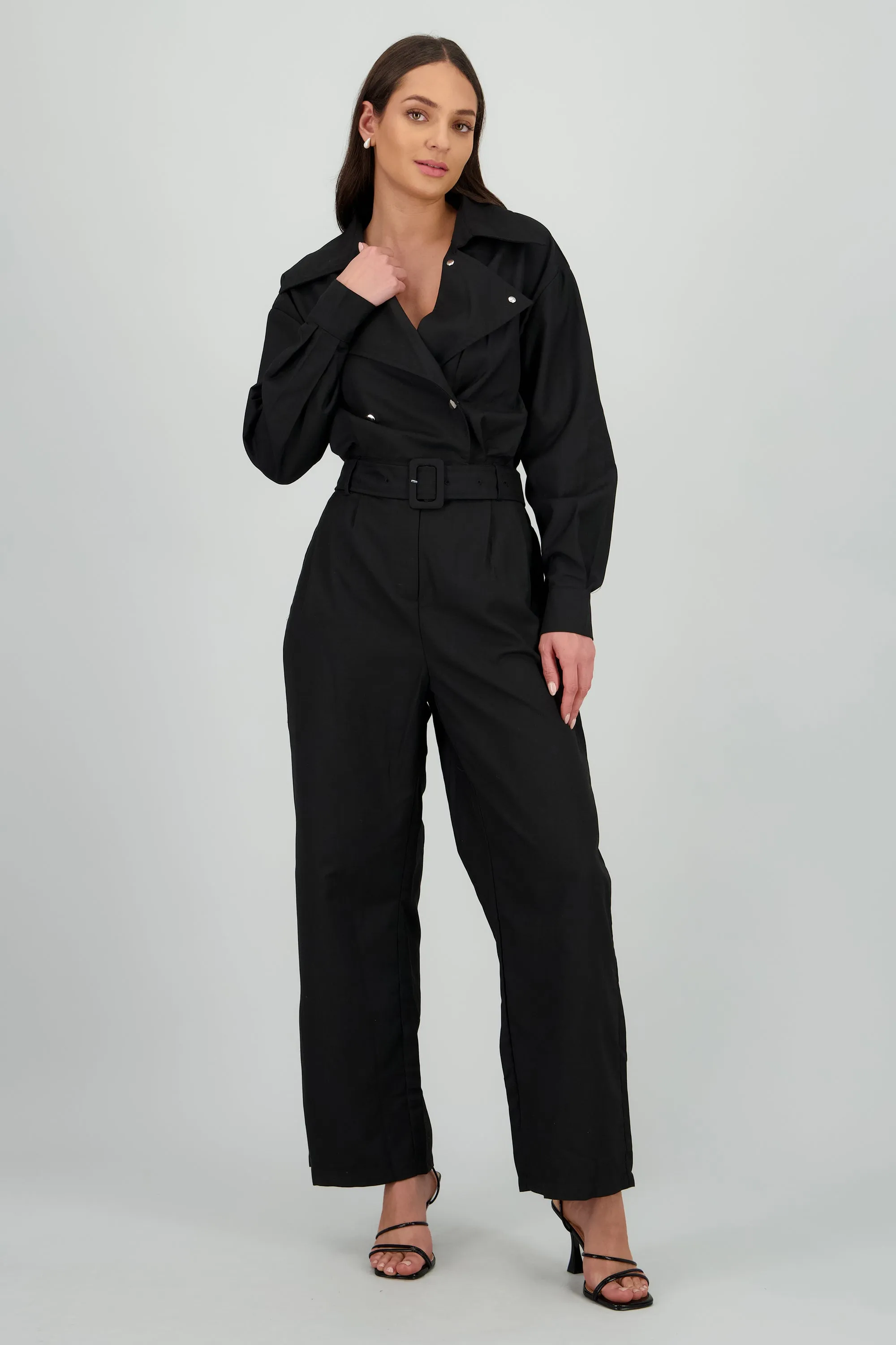 Jumpsuit manga larga cuello biker sold by Shasa product image thumbnail 2