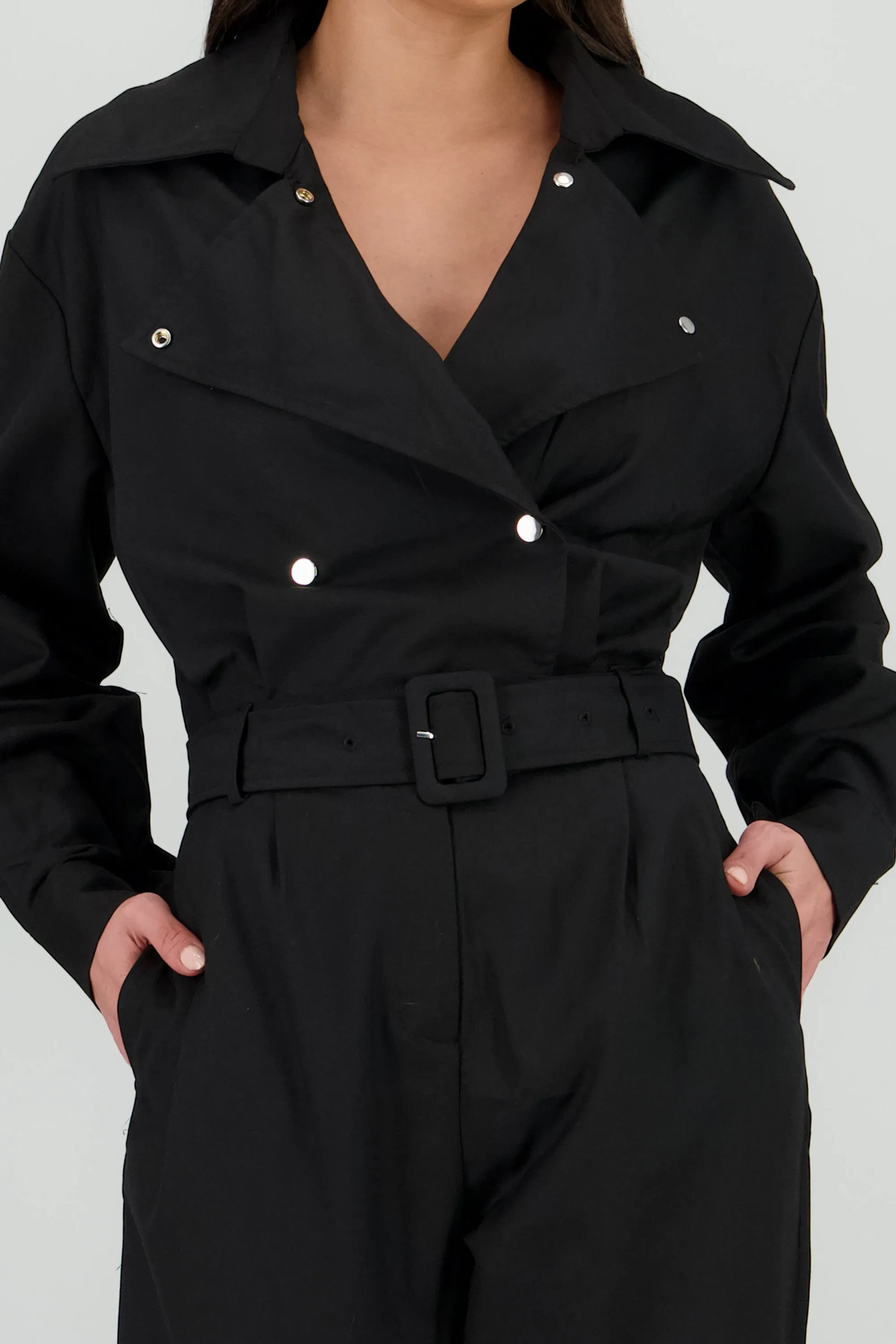 Jumpsuit manga larga cuello biker sold by Shasa product image thumbnail 5