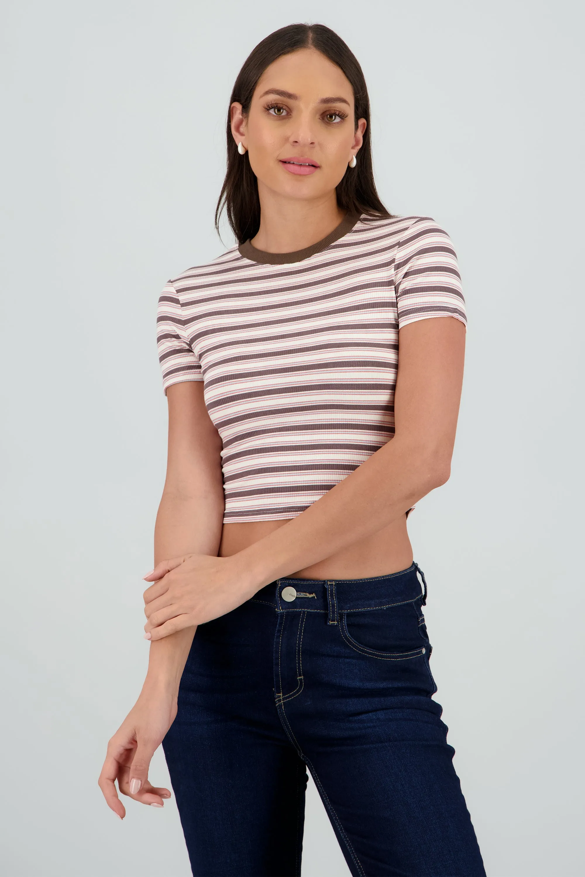 Top tipo polo rib rayas sold by Shasa product image thumbnail 2