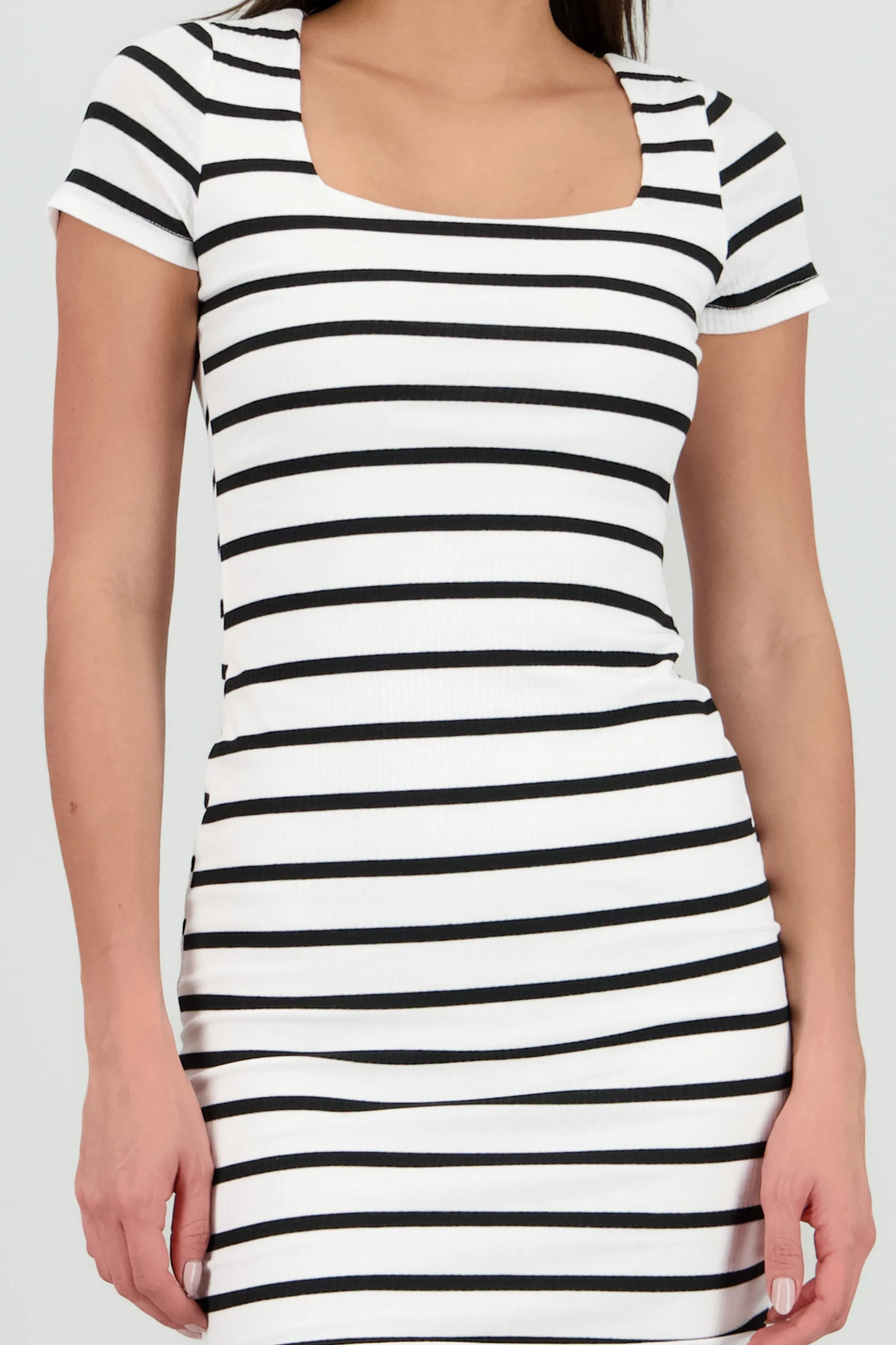 Vestido midi rayas doble tela sold by Shasa product image thumbnail 5