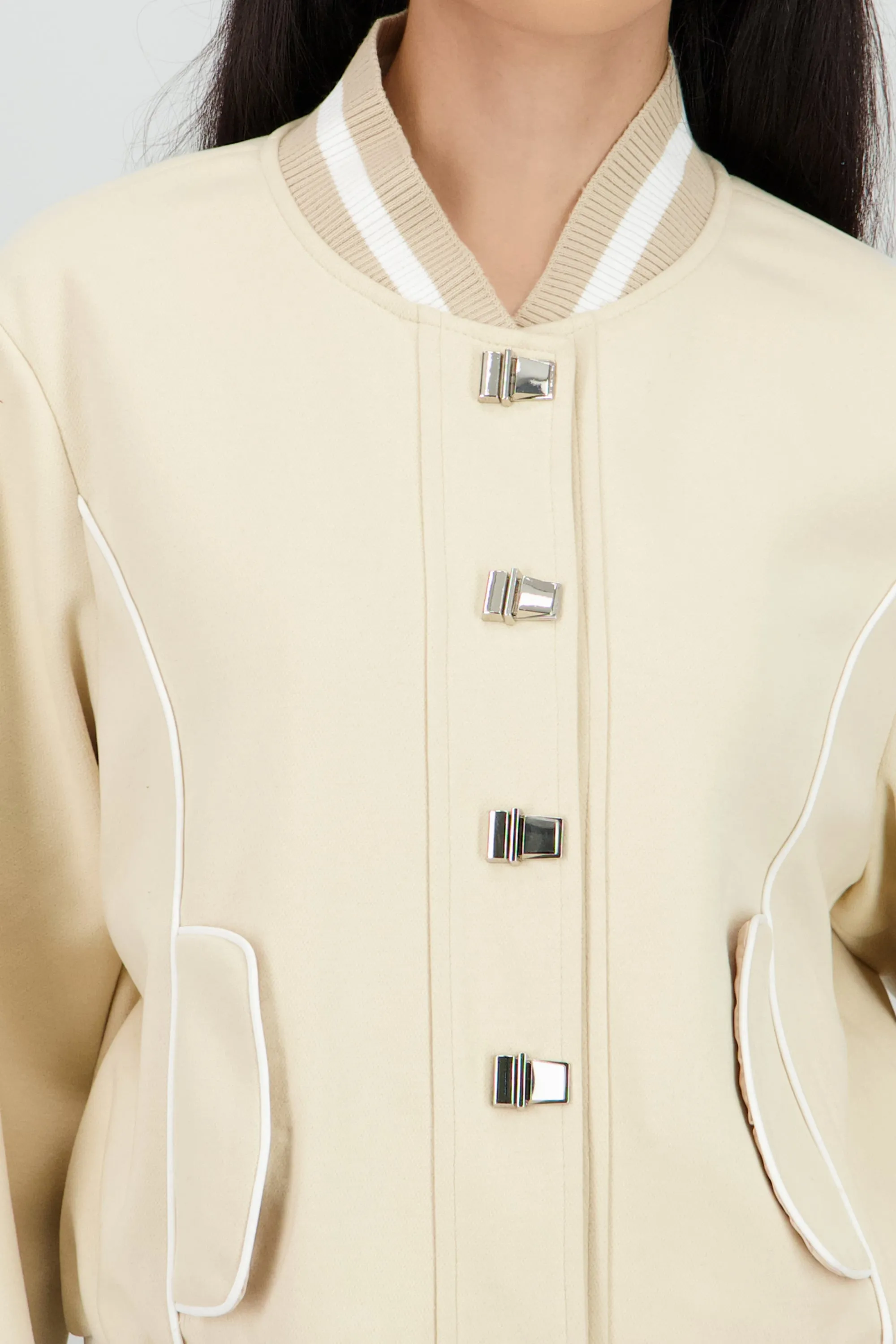 Chamarra ligera detalle contrastes sold by Shasa product image thumbnail 5