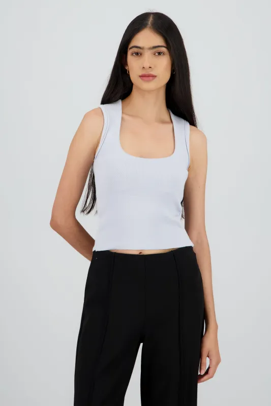 Top escote cuadrado tirante sold by Shasa