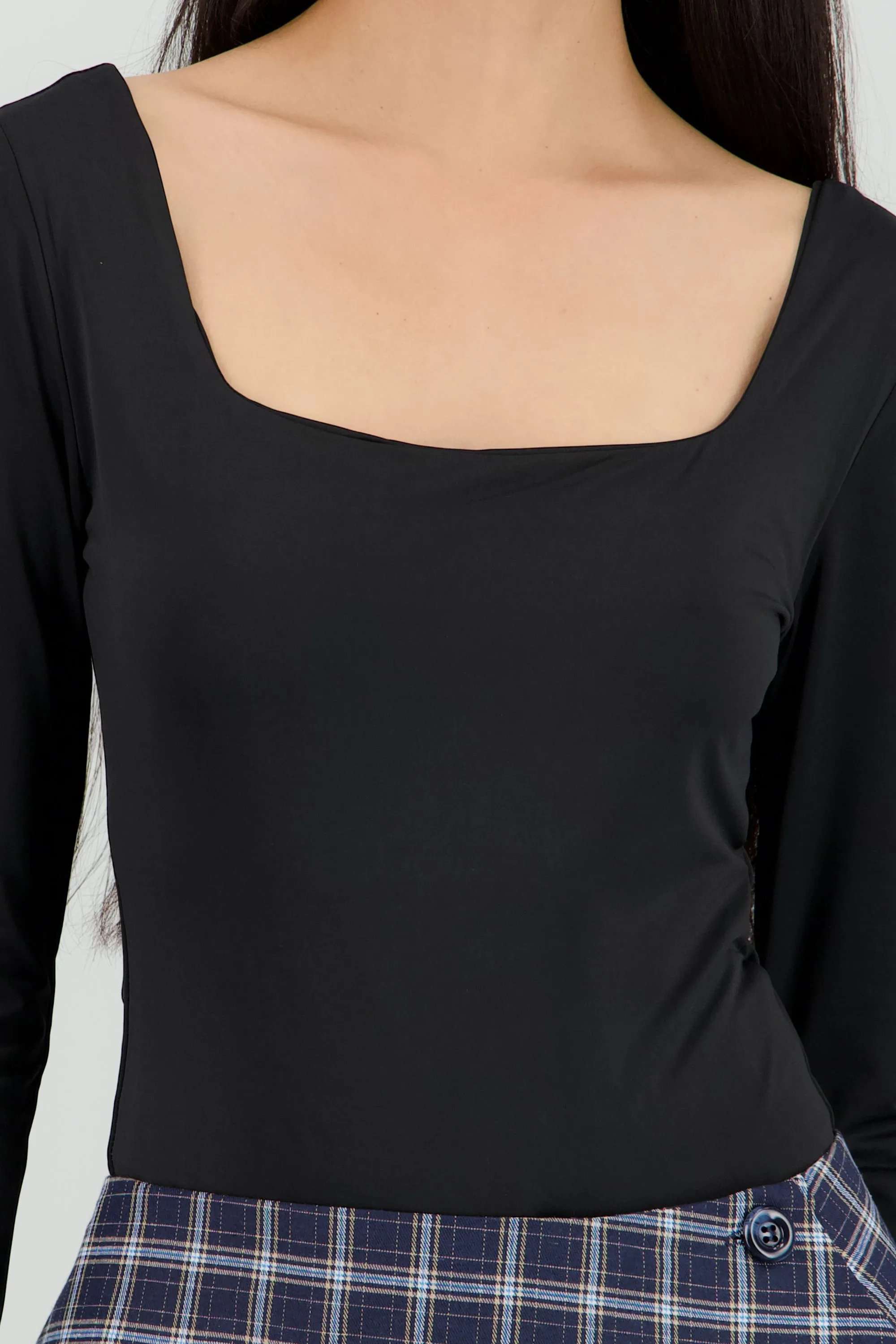 Bodysuit liso manga larga cuello cuadrado sold by Shasa product image thumbnail 5