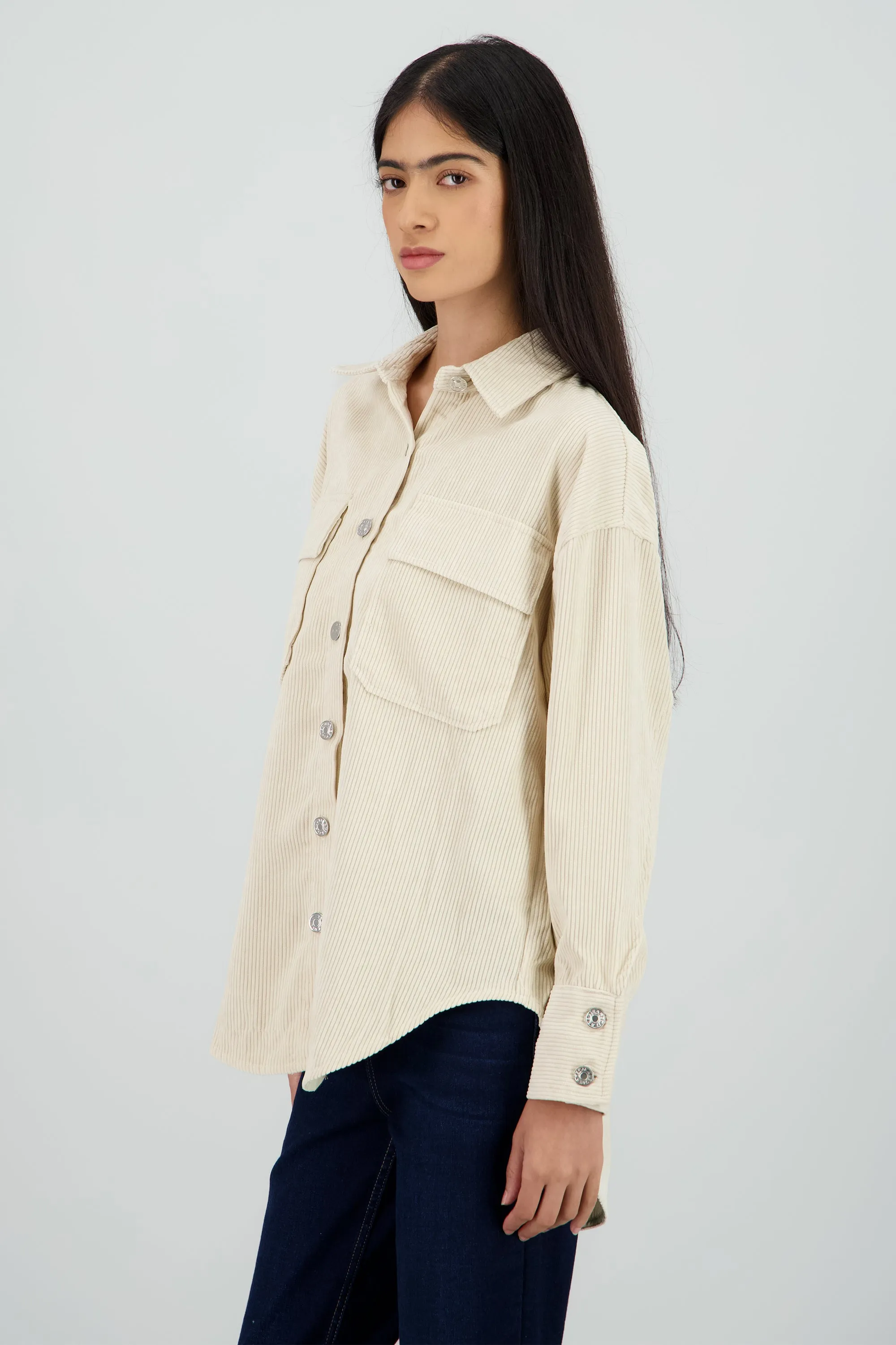 Sobrecamisa oversized pana sold by Shasa product image thumbnail 3