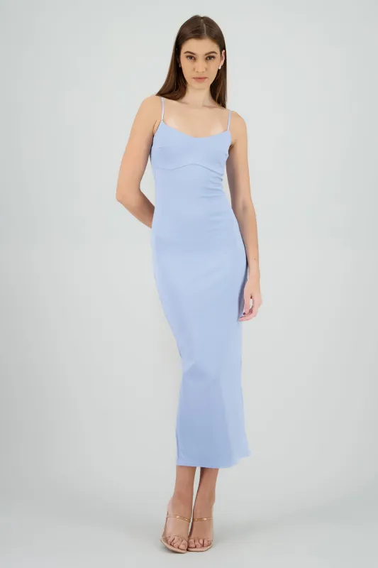 Maxi vestido bodycon liso sold by Shasa