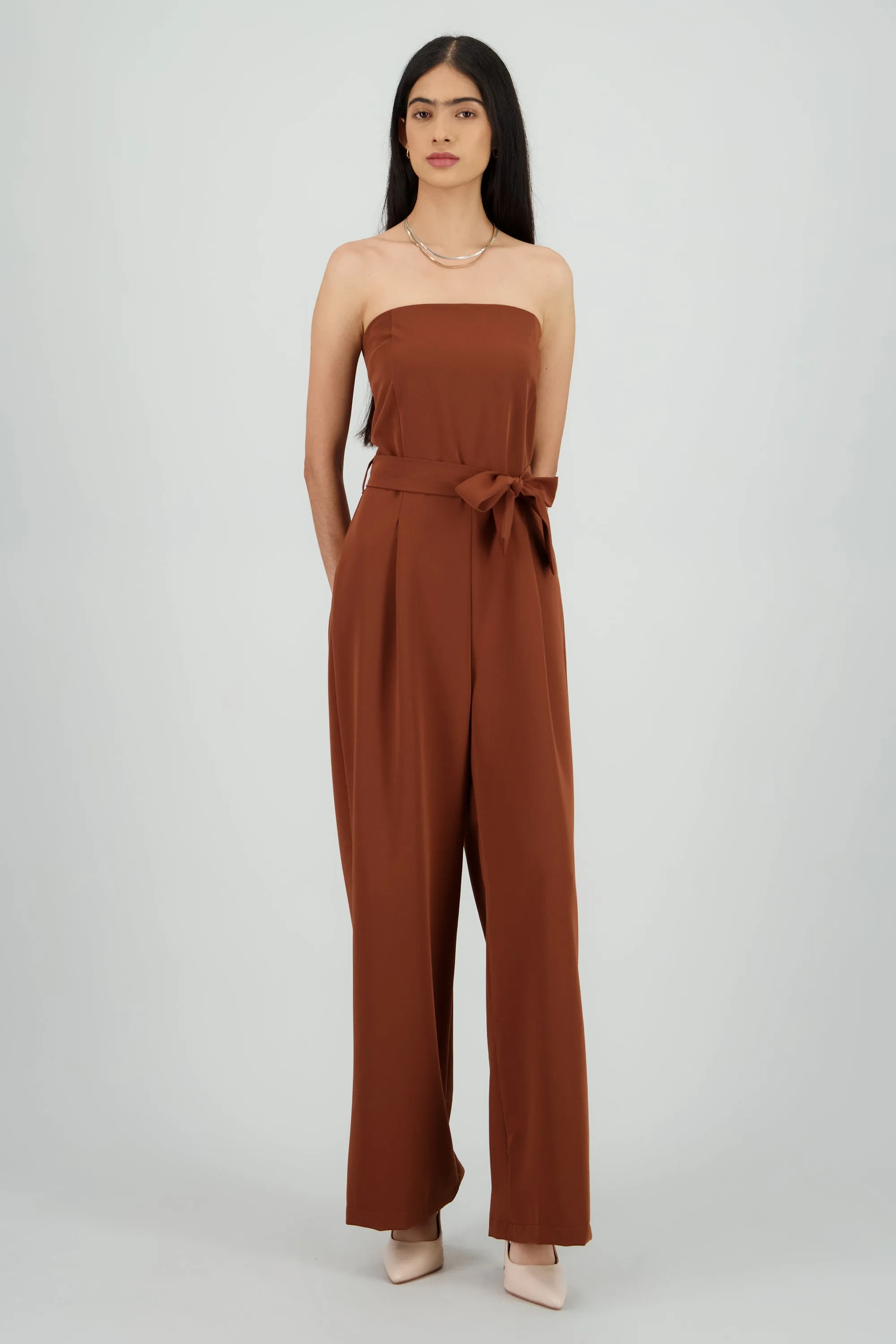 Jumpsuit strapless sastreado sold by Shasa product image thumbnail 2