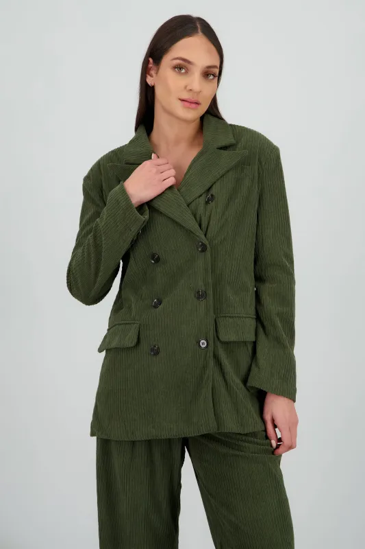 Saco oversized pana sold by Shasa