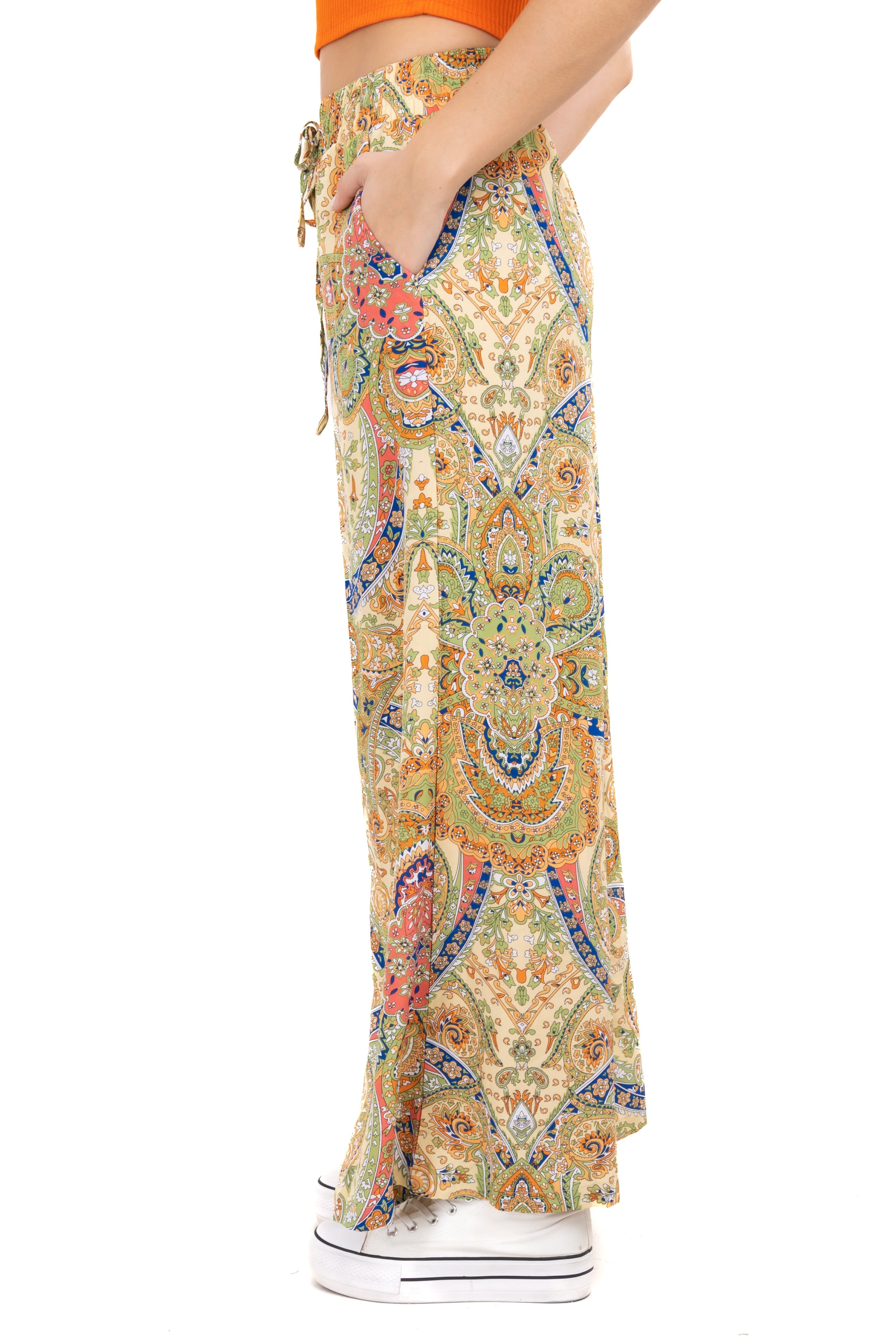 Pantalón amplio estampado paisley sold by Shasa product image thumbnail 3