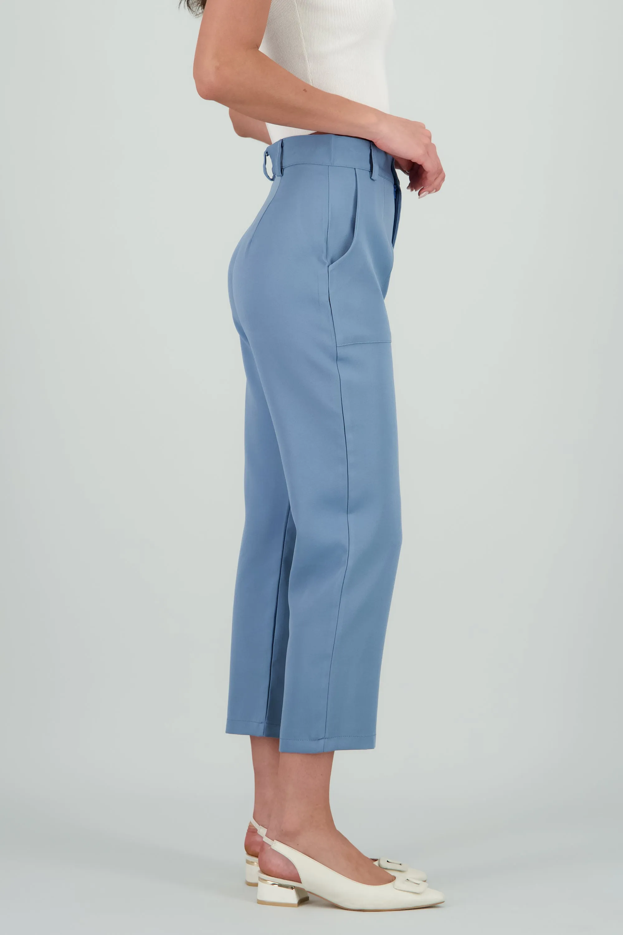 Pantalón Cintura Alta Capri Bolsas sold by Shasa product image thumbnail 3