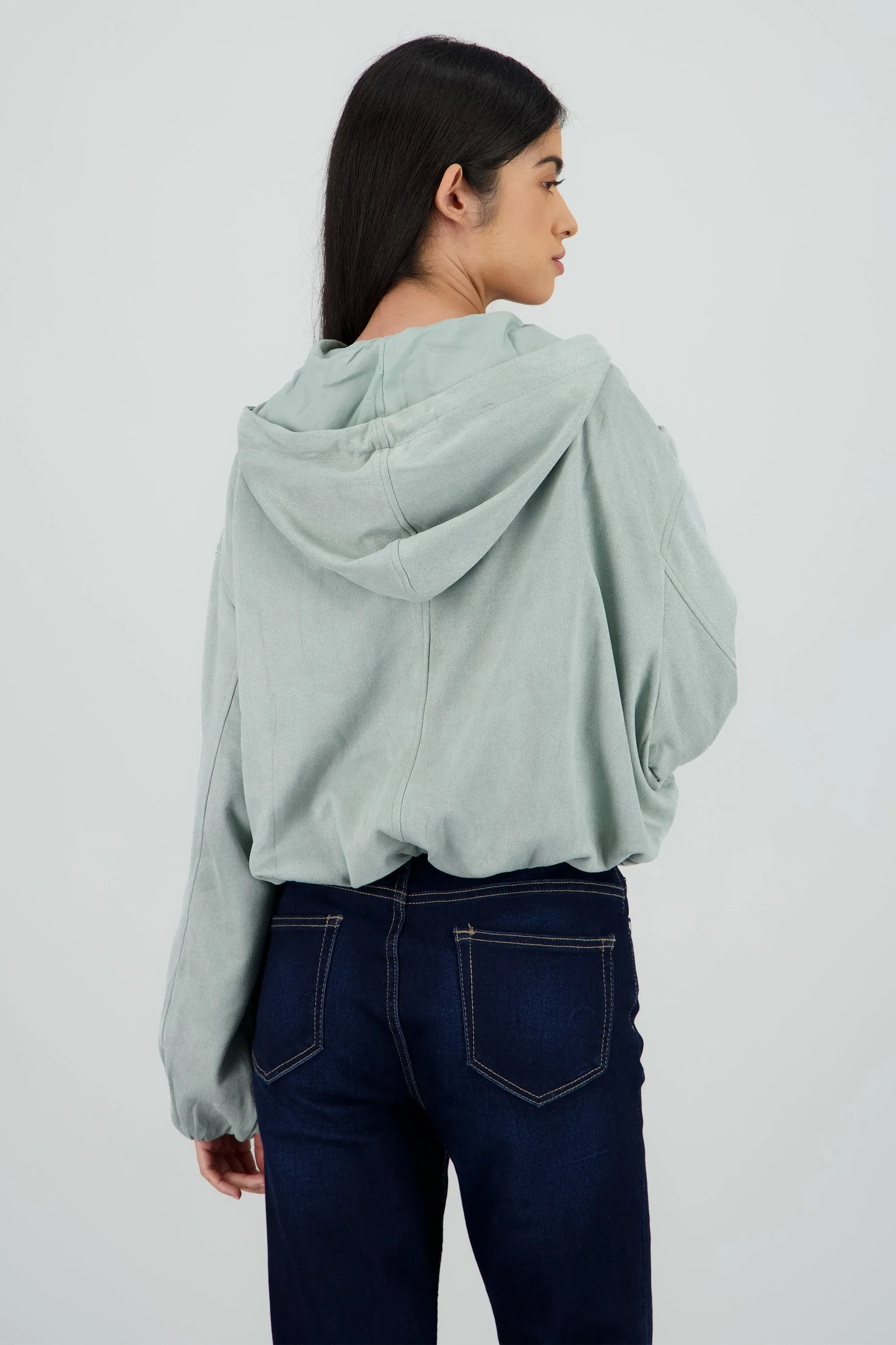 Chamarra suede cierre sold by Shasa product image thumbnail 4