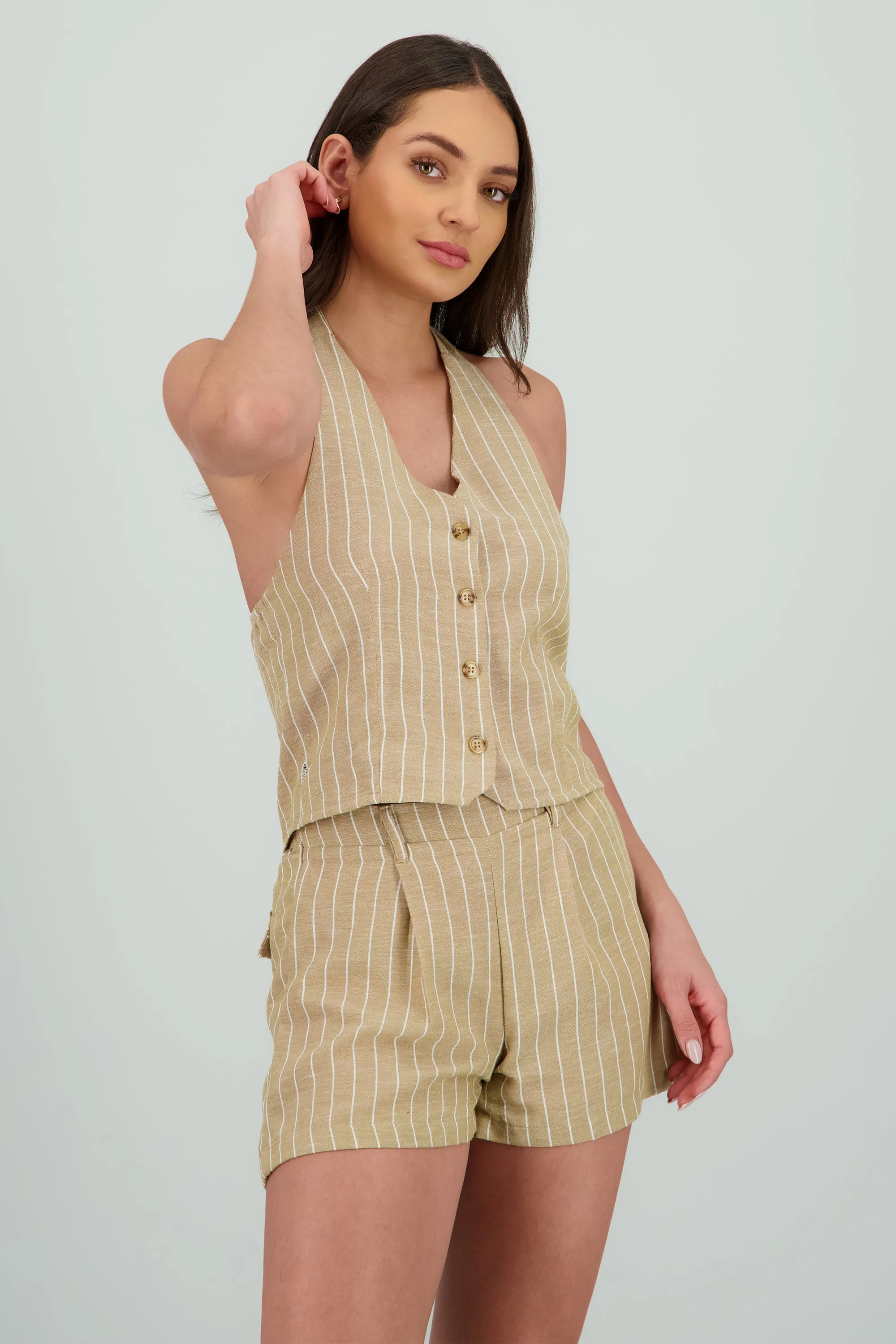 Chaleco halter estampado rayas sold by Shasa product image thumbnail 2