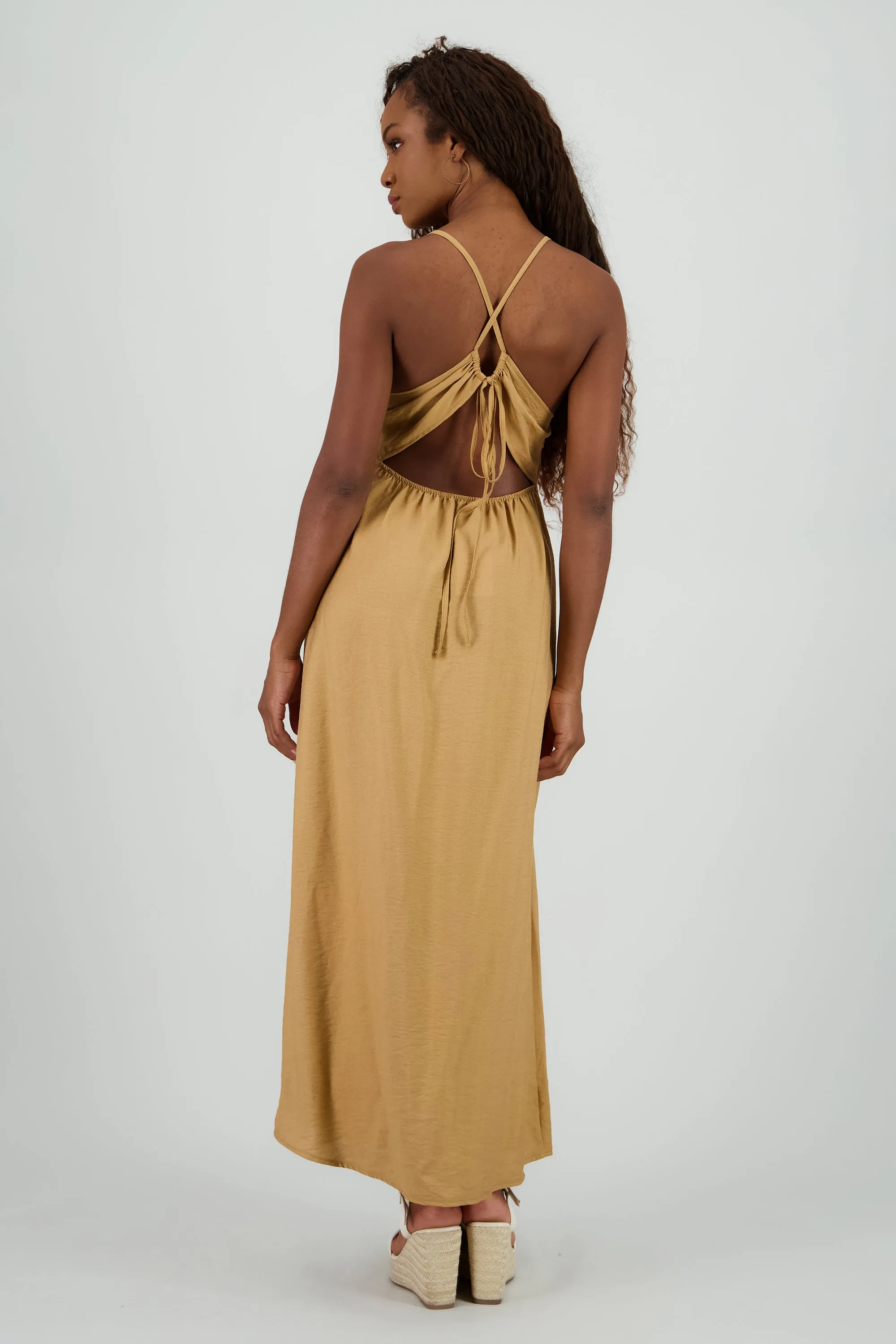 Vestido maxi espalda cruzada sold by Shasa product image thumbnail 4