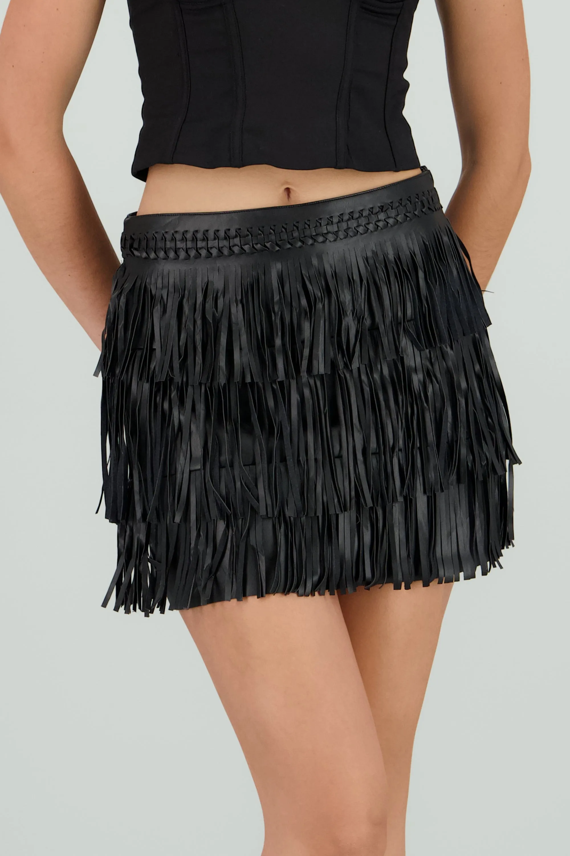 Mini falda flecos detalle tejido sold by Shasa product image thumbnail 5