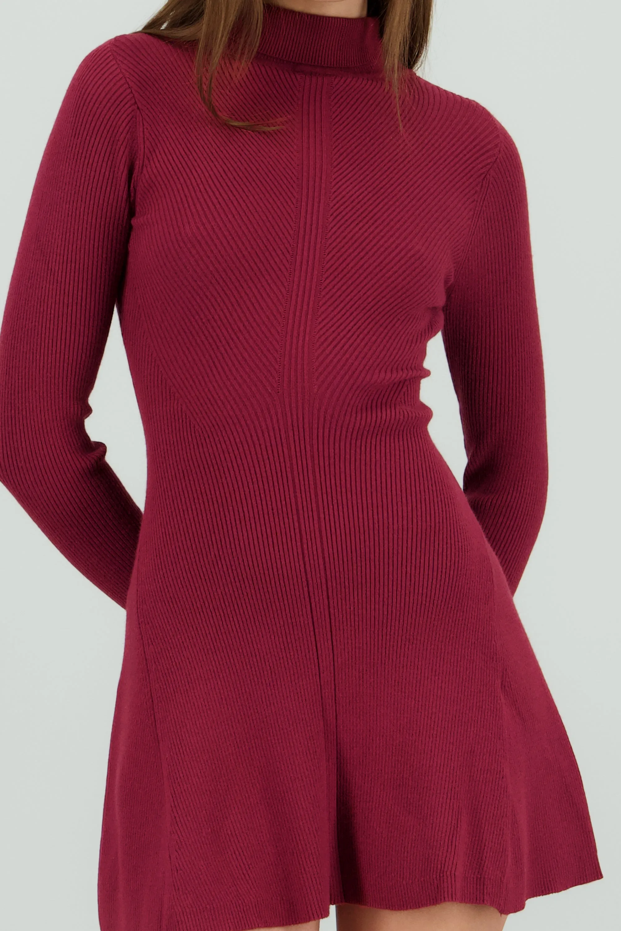 Vestido mini cuello alto manga larga sold by Shasa product image thumbnail 5