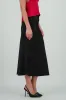 Falda satin maxi con abertura sold by Shasa