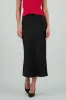 Falda satin maxi con abertura sold by Shasa