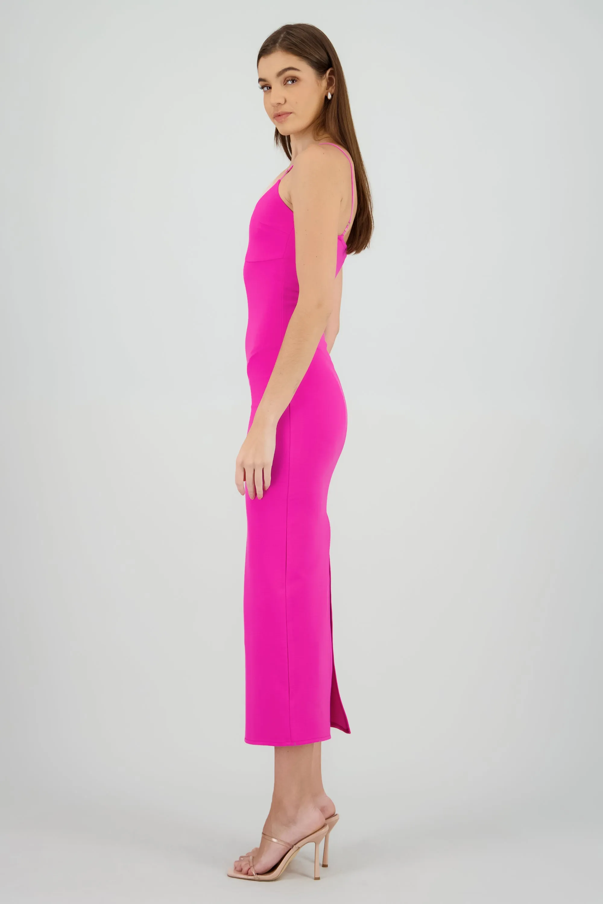 Maxi vestido bodycon liso sold by Shasa product image thumbnail 3