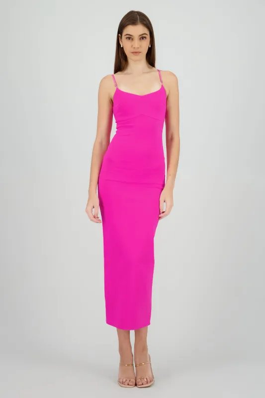Maxi vestido bodycon liso sold by Shasa