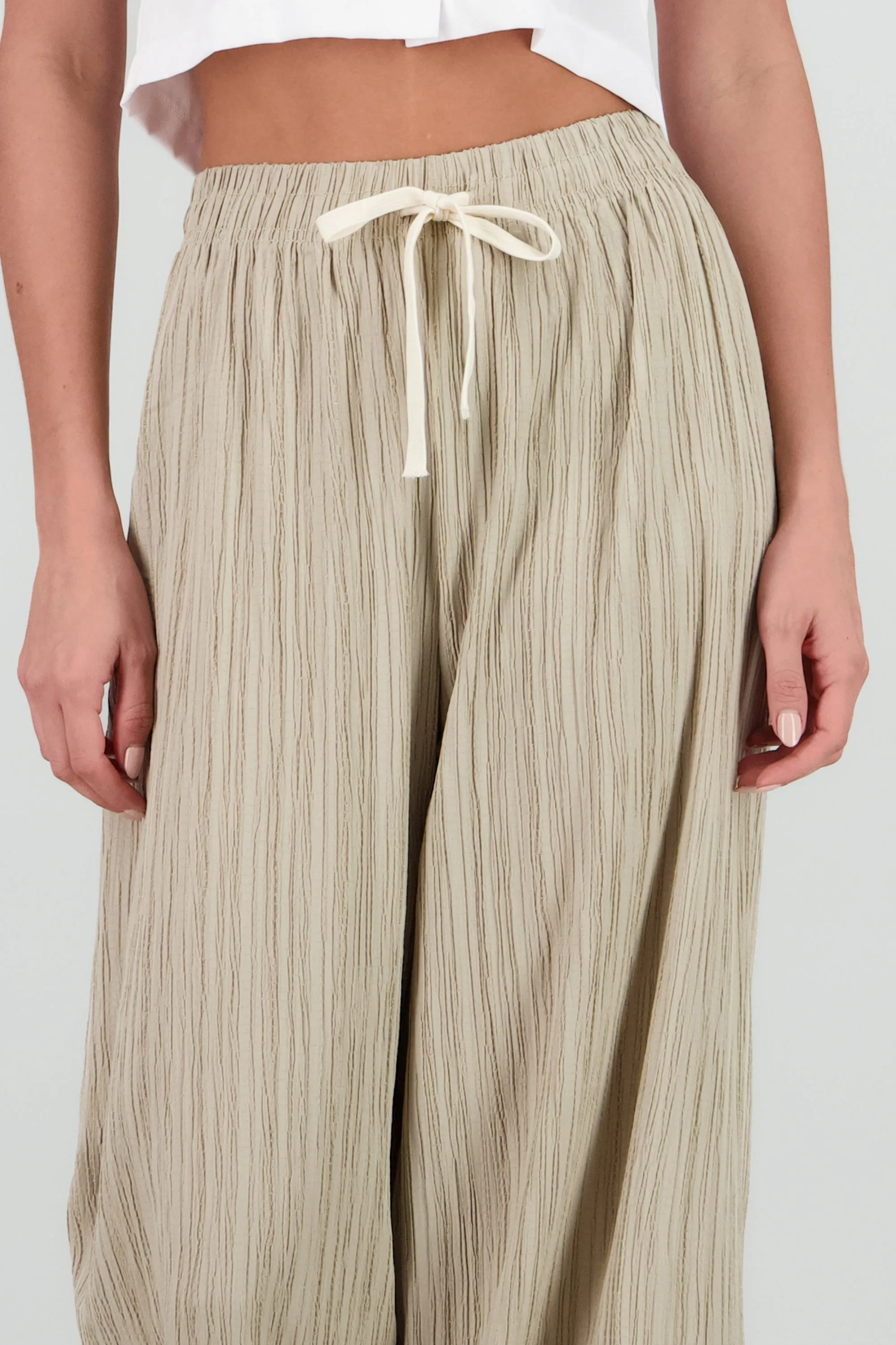 Pantalon amplio liso textura sold by Shasa product image thumbnail 5