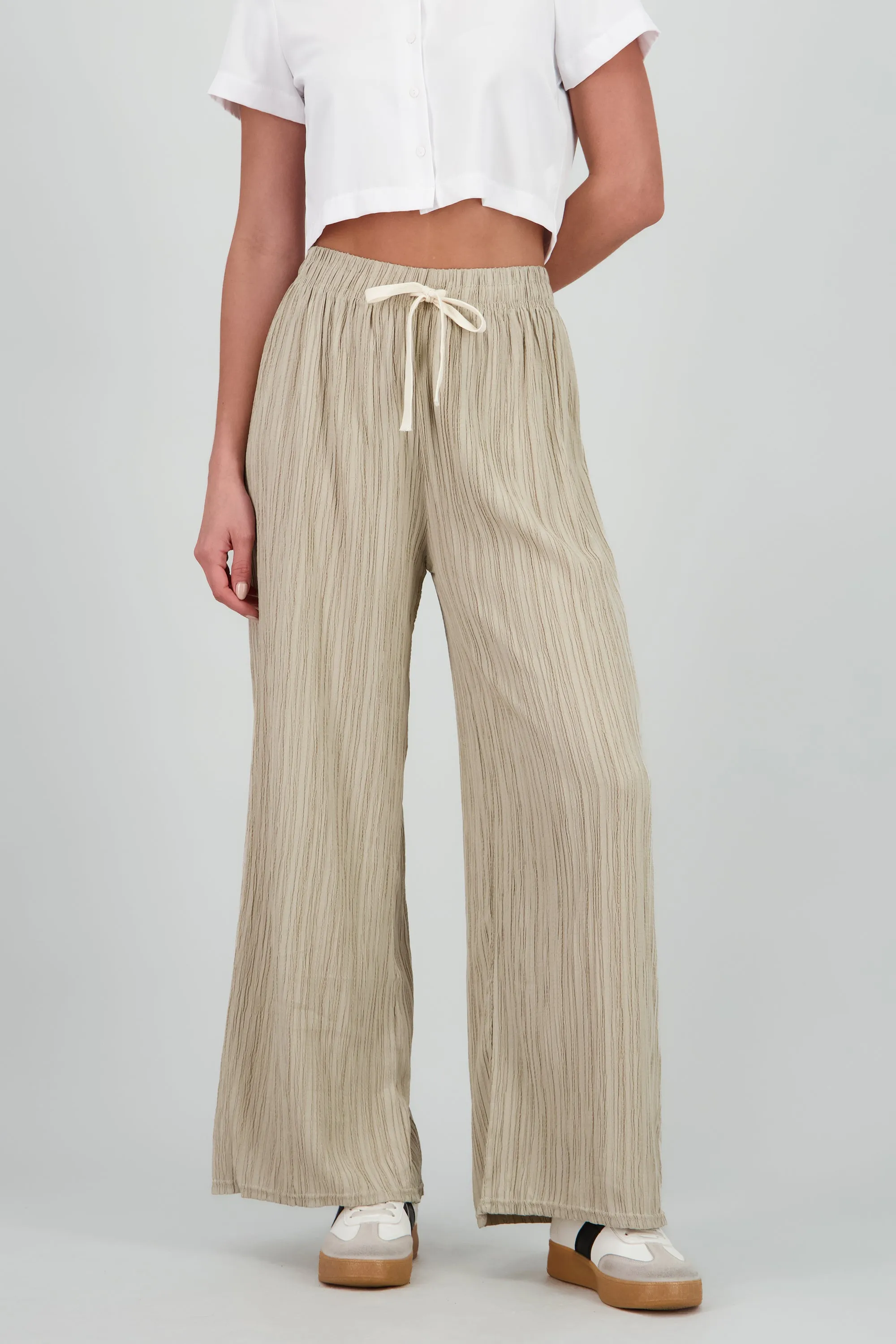 Pantalon amplio liso textura sold by Shasa product image thumbnail 2