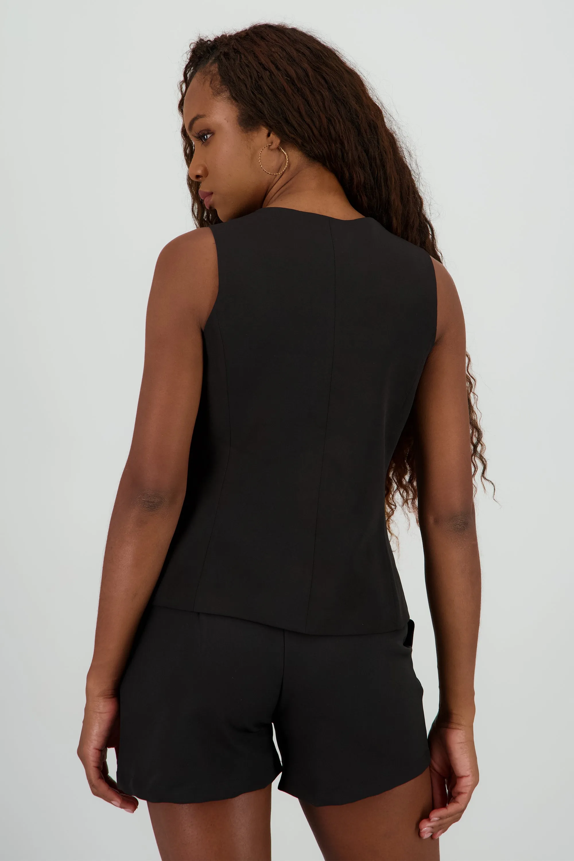 Chaleco largo con botones dorados sold by Shasa product image thumbnail 4