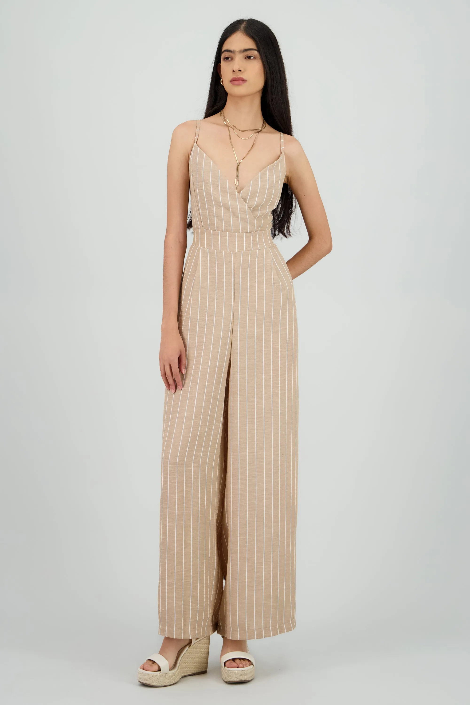 Jumpsuit tirantes escote v rayas sold by Shasa product image thumbnail 2