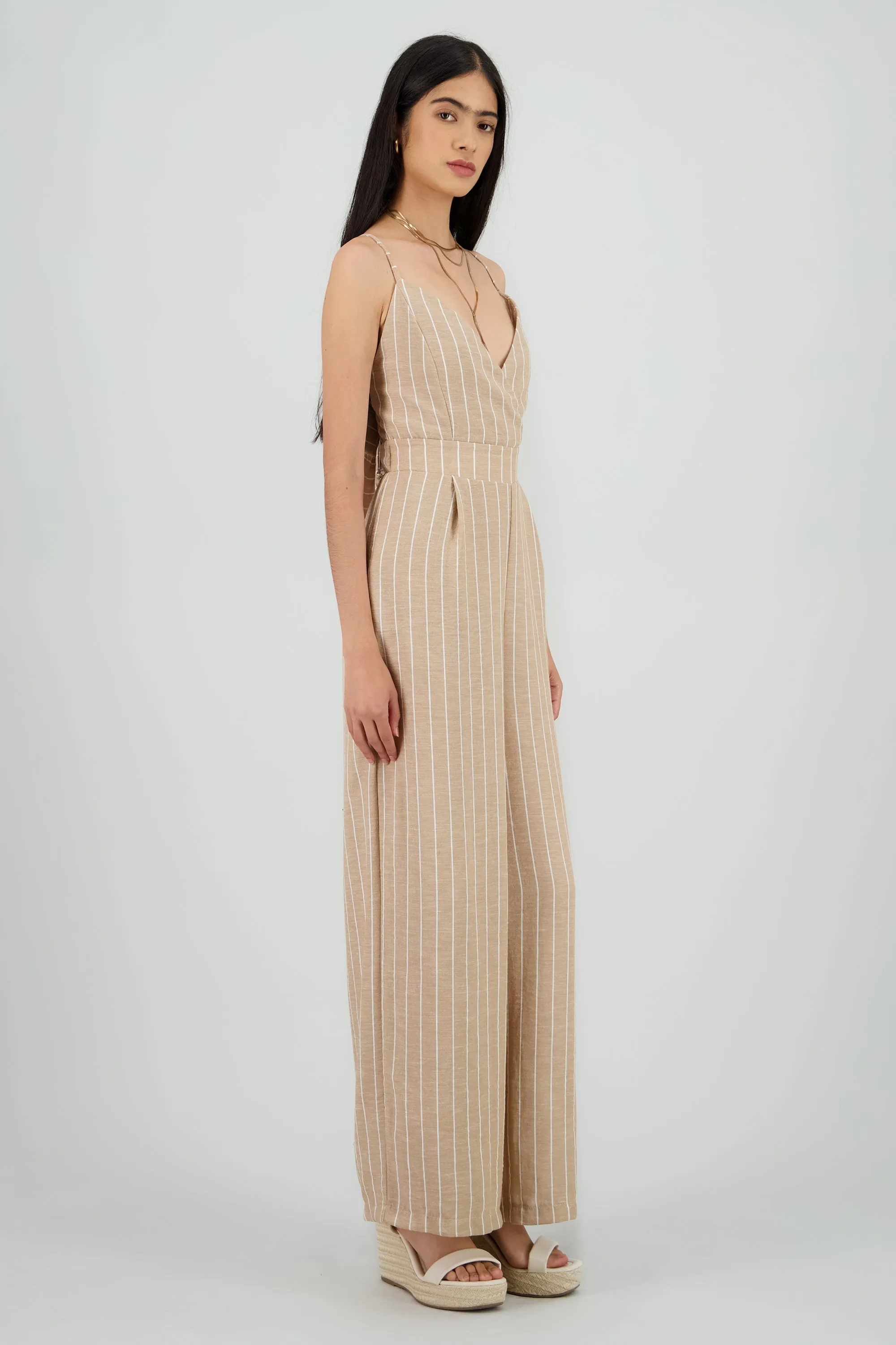 Jumpsuit tirantes escote v rayas sold by Shasa product image thumbnail 3