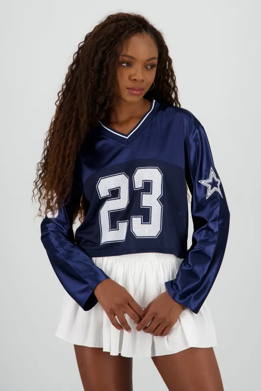 Playera tipo deportiva de manga larga sold by Shasa