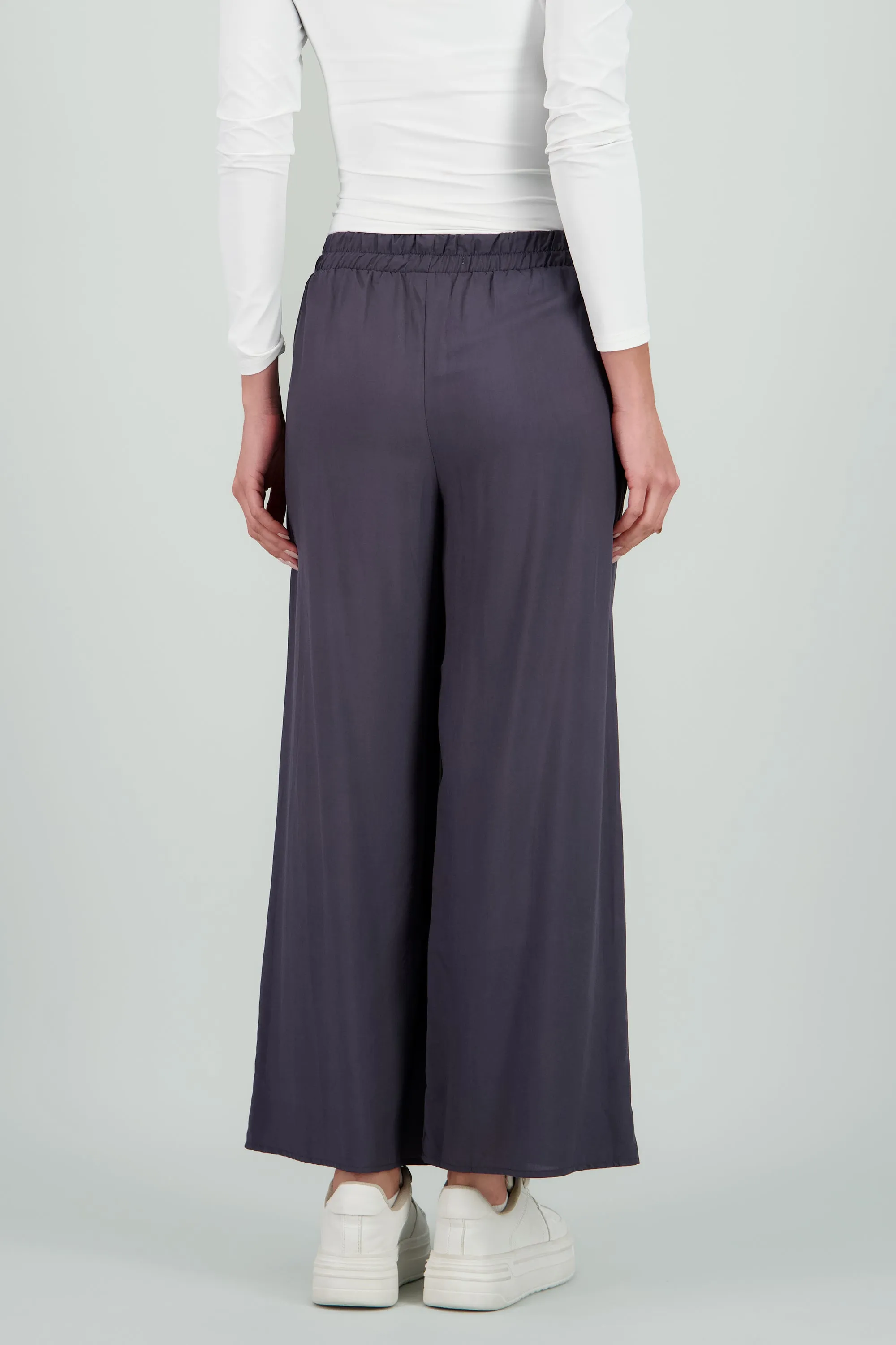 Pantalón Wide Leg Cintura Alta Fruncida sold by Shasa product image thumbnail 4