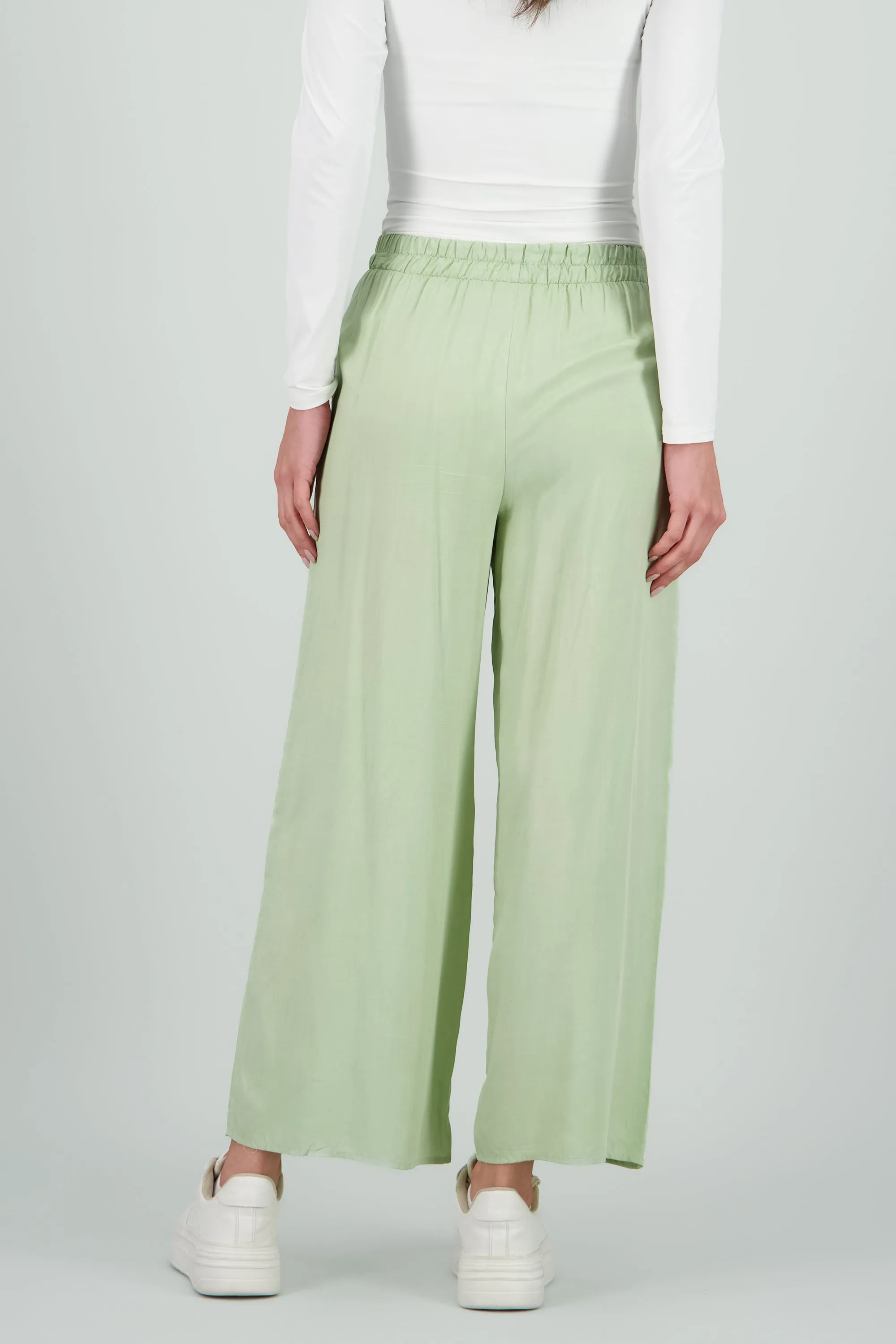 Pantalón Wide Leg Cintura Alta Fruncida sold by Shasa product image thumbnail 4