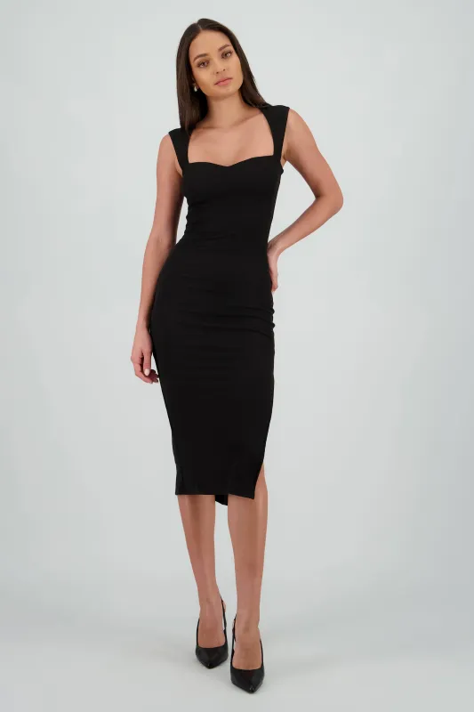 Vestido corte corazon espalda descubierta sold by Shasa