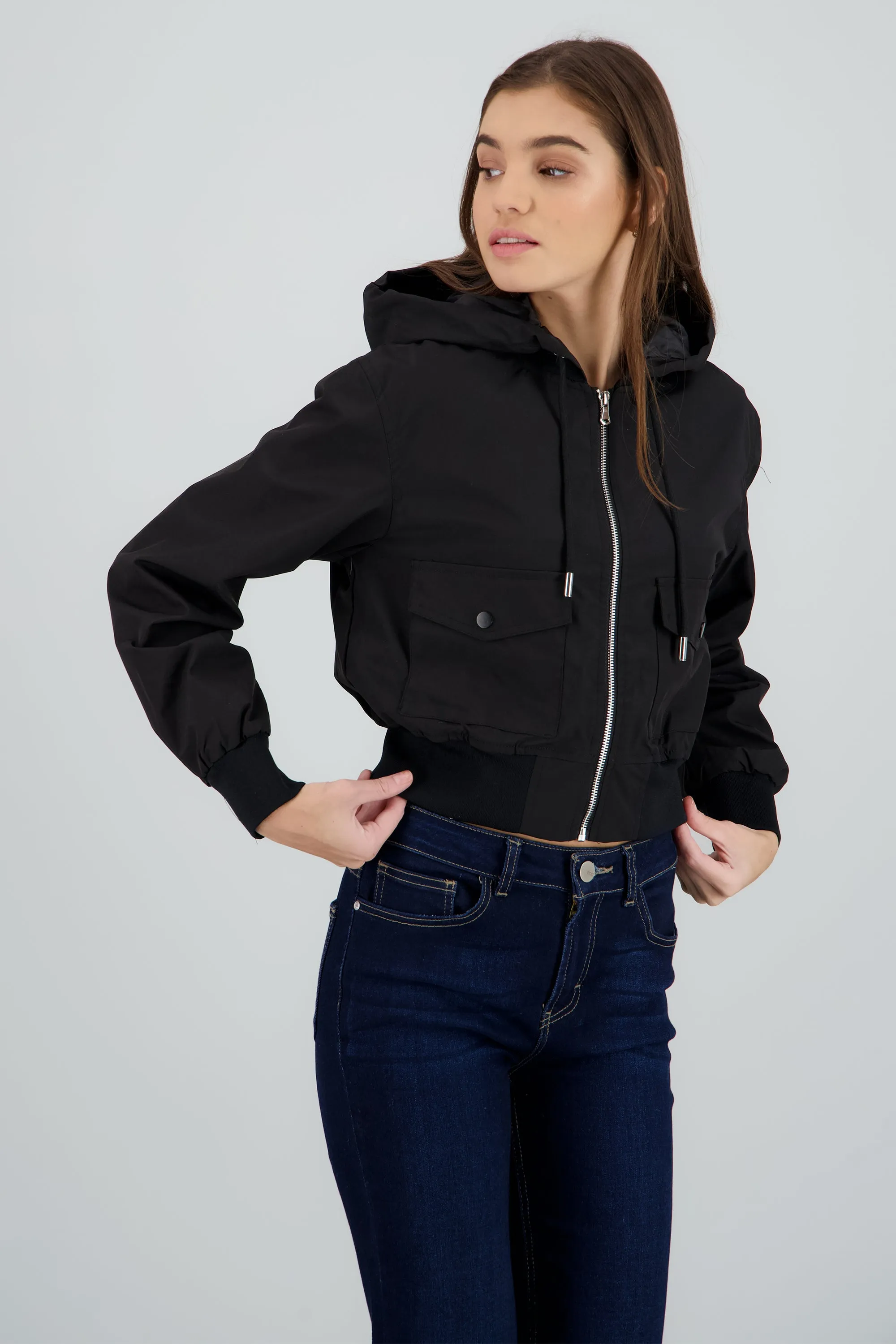 CHAMARRA LISA DETALLE CIERRE GORRO sold by Shasa product image thumbnail 2