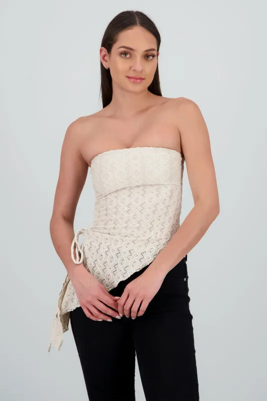 Top tubo abertura al costado textura sold by Shasa